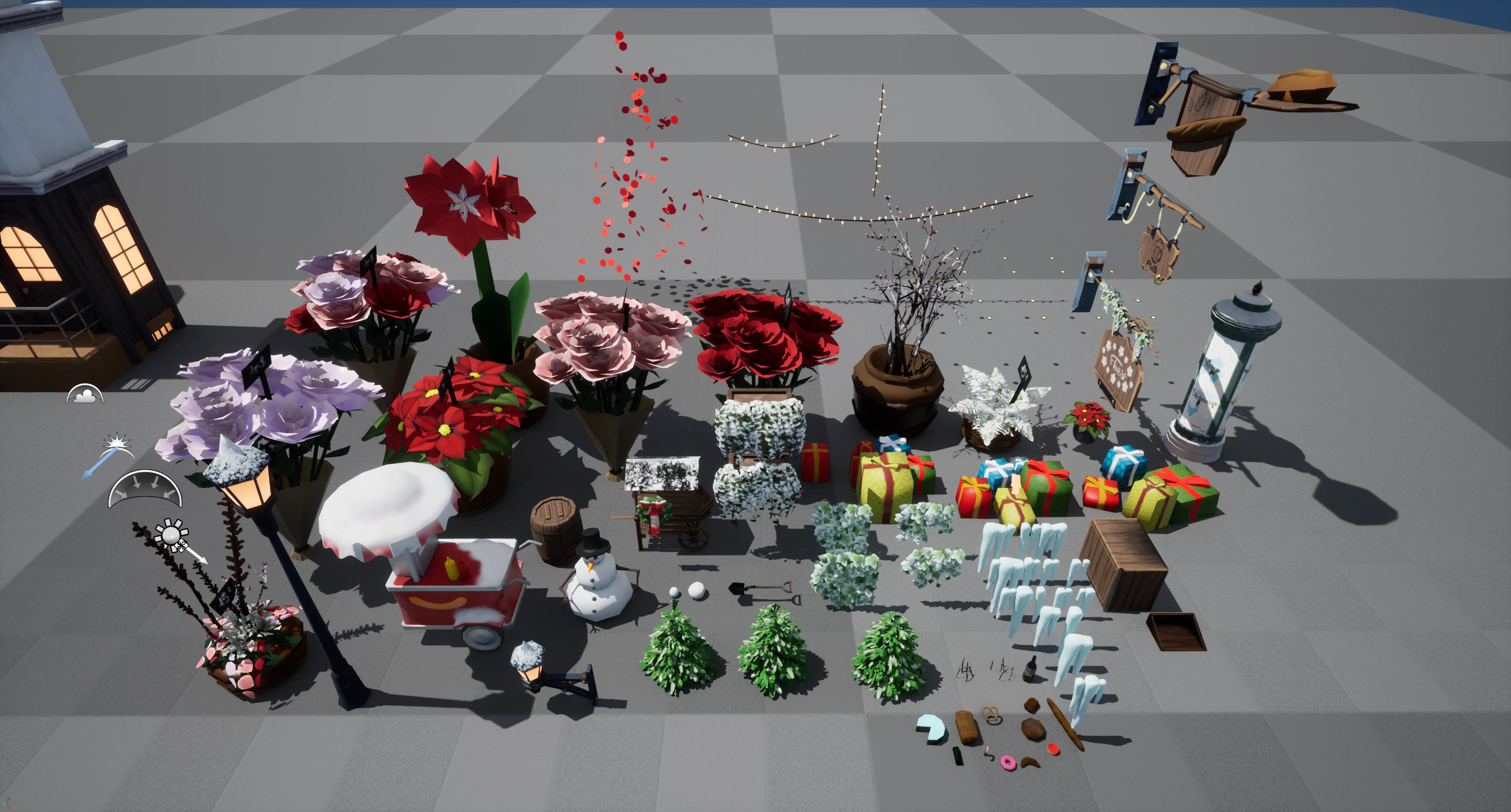 Stylized Christmas Town, image 11