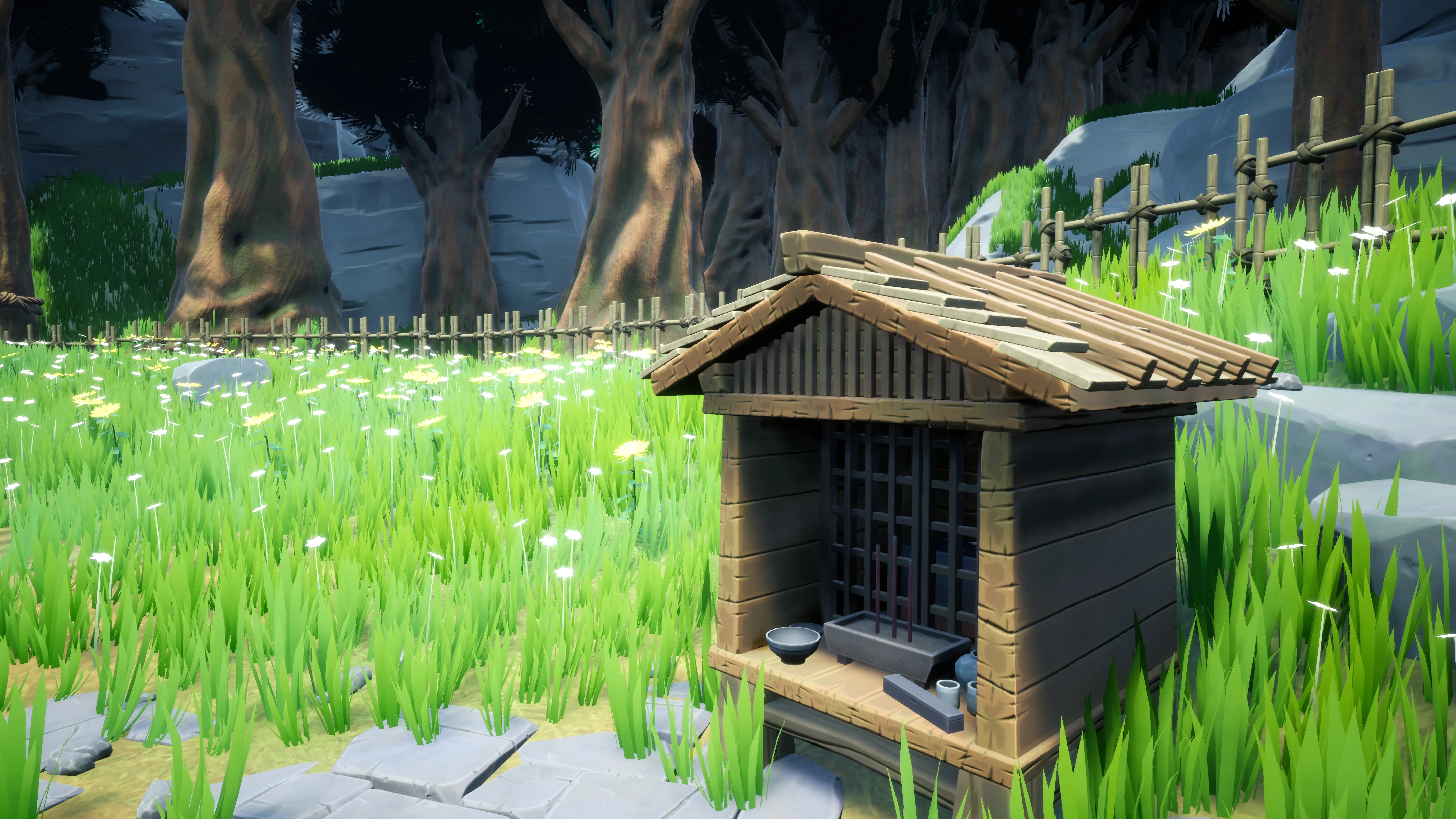 Stylized Japanese Shrine, image 11