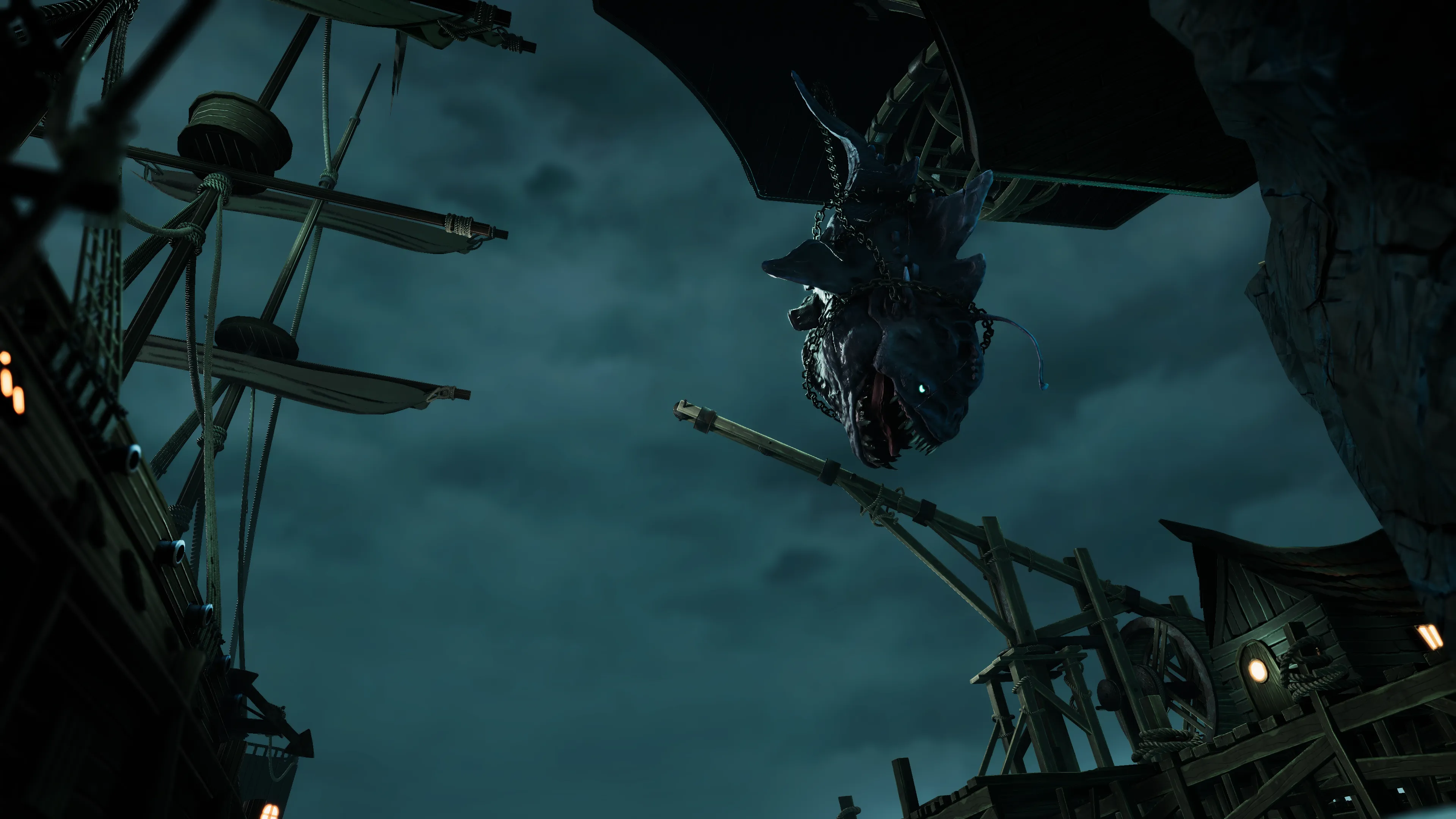 Stylized Pirate Port City, image 49