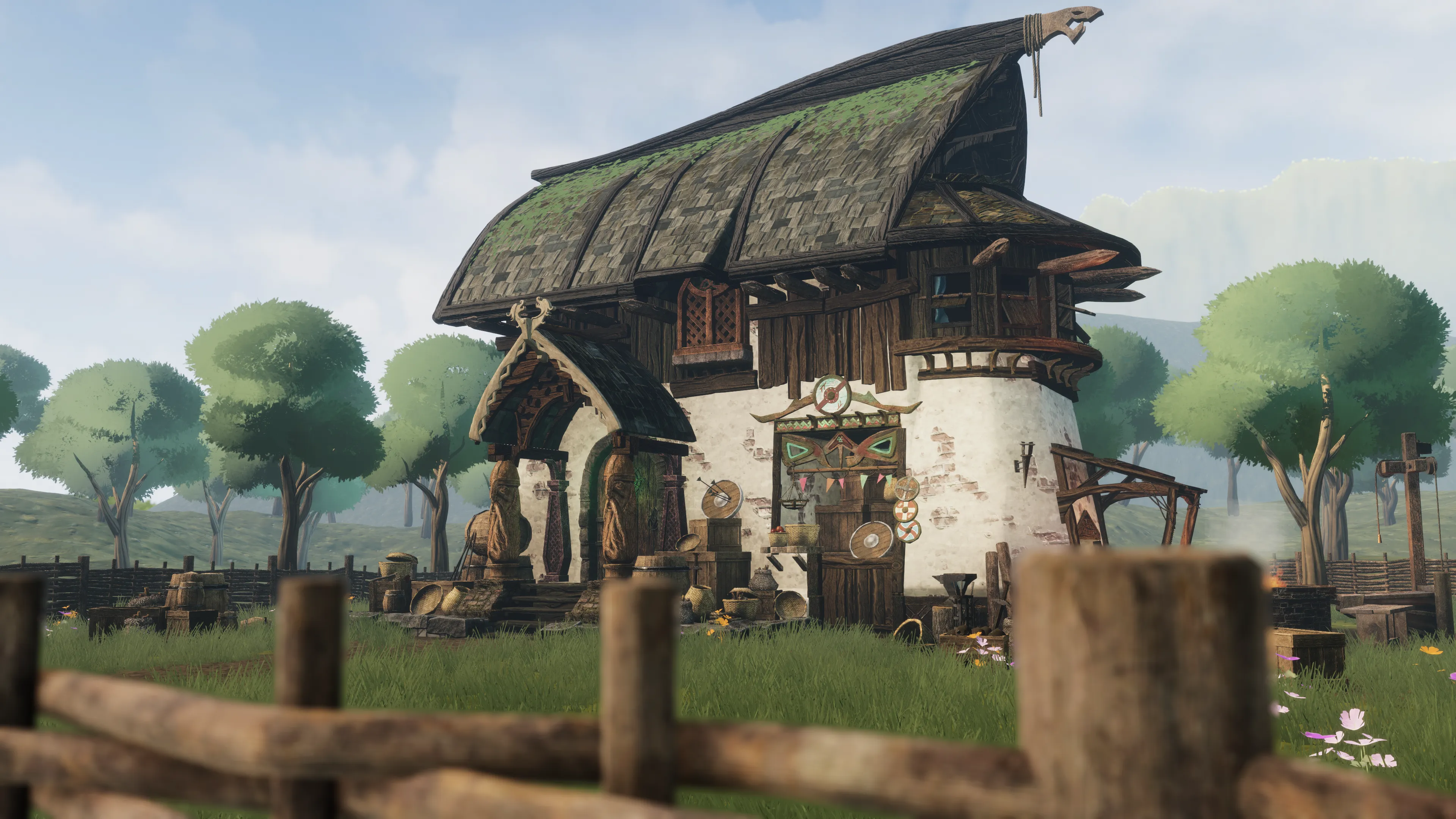 Stylized Viking Hut, image 33