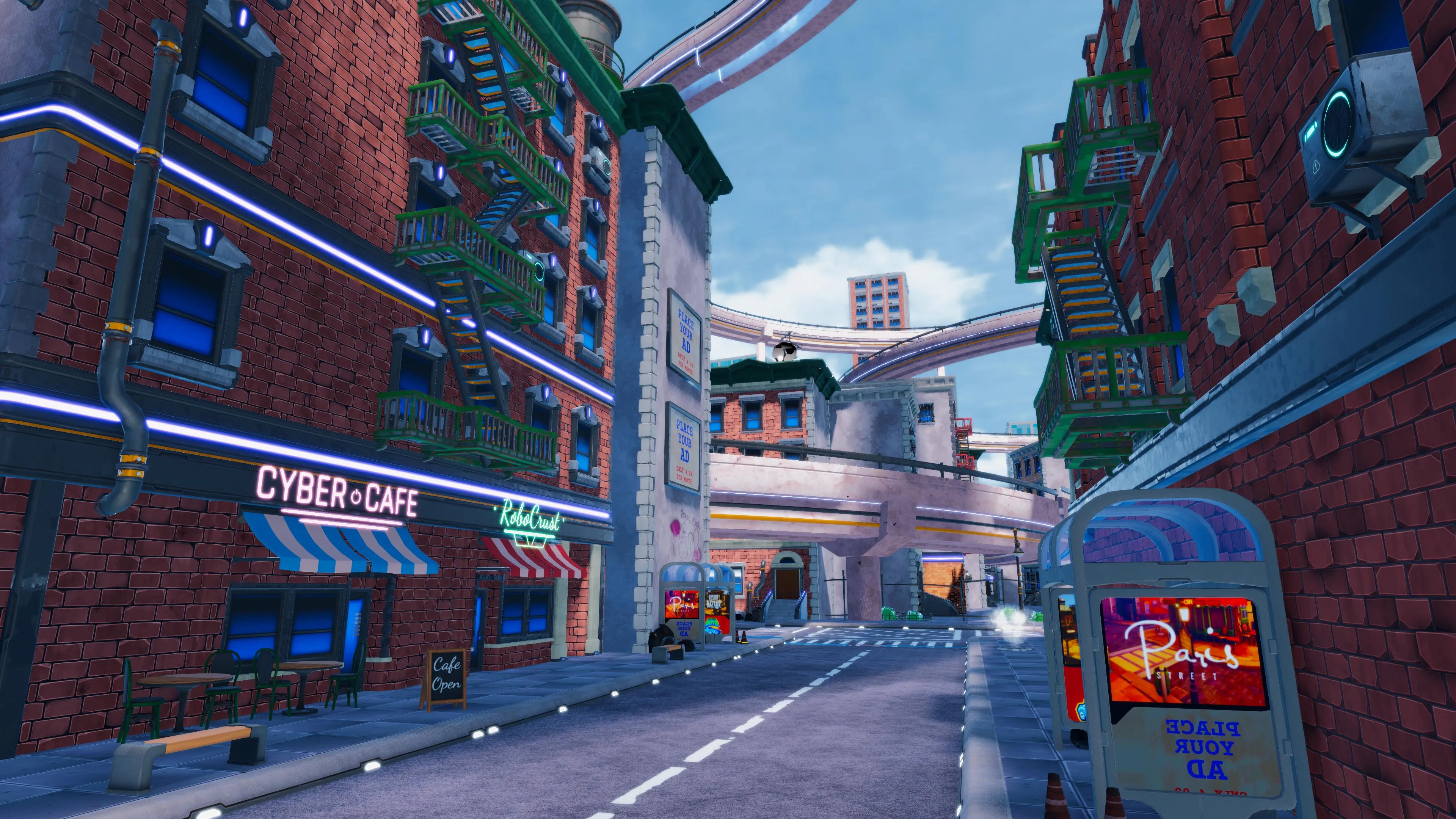 Stylized Sci-Fi Modern City, image 30