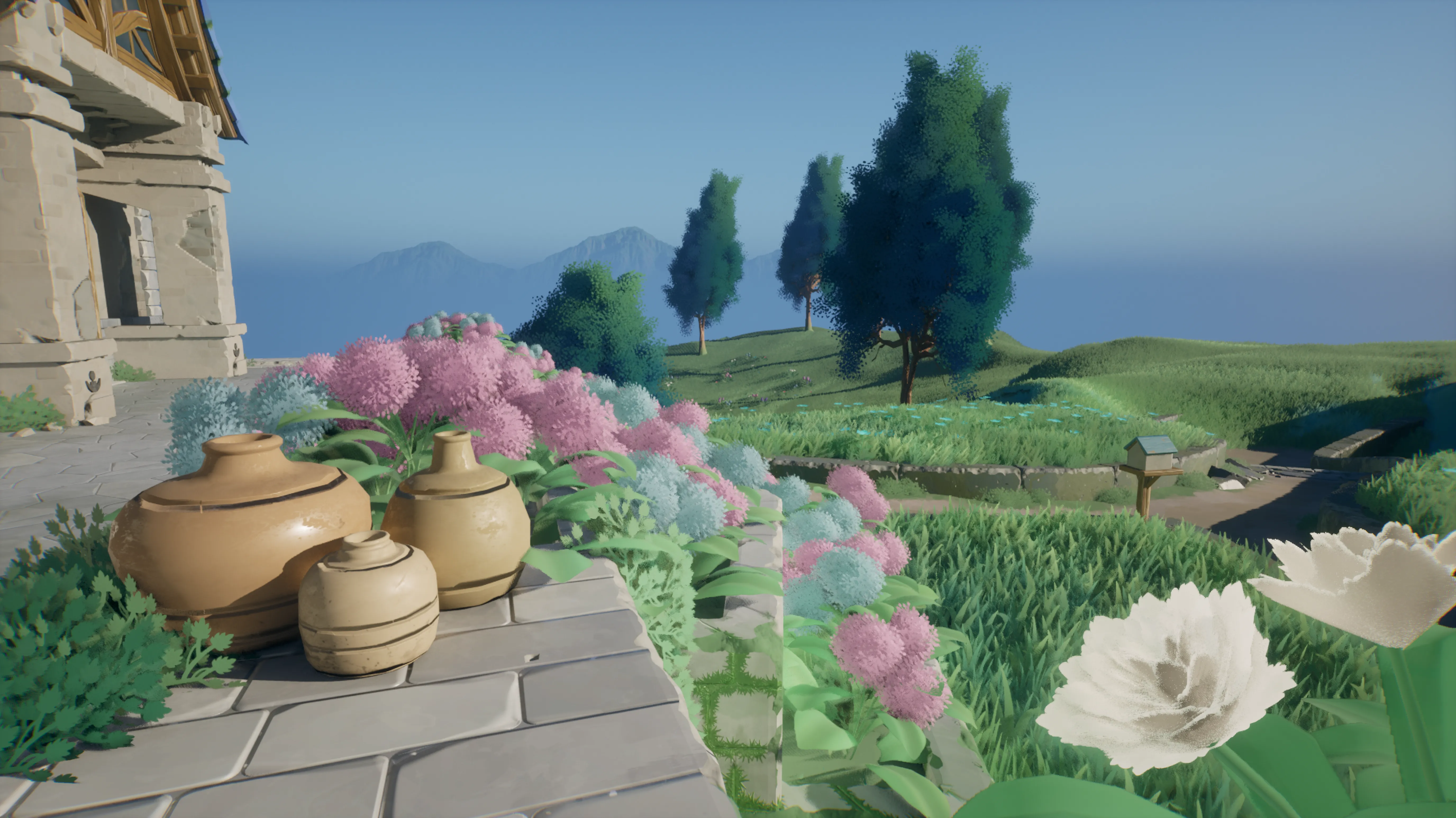 Stylized Azure Hillside, image 10