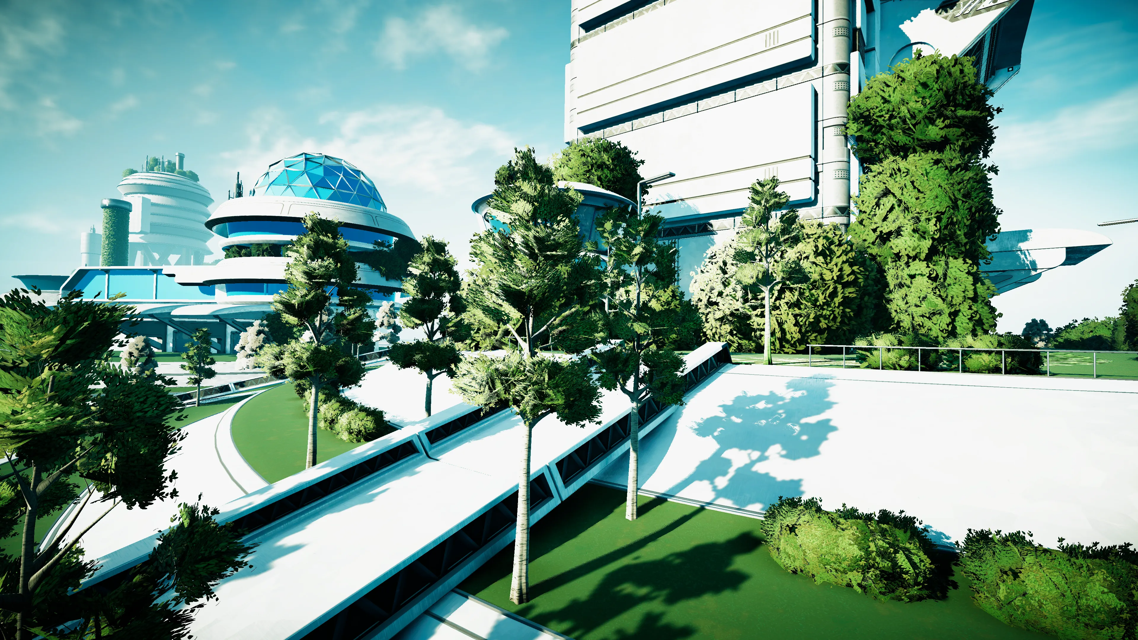 Stylized Solarpunk City, image 27