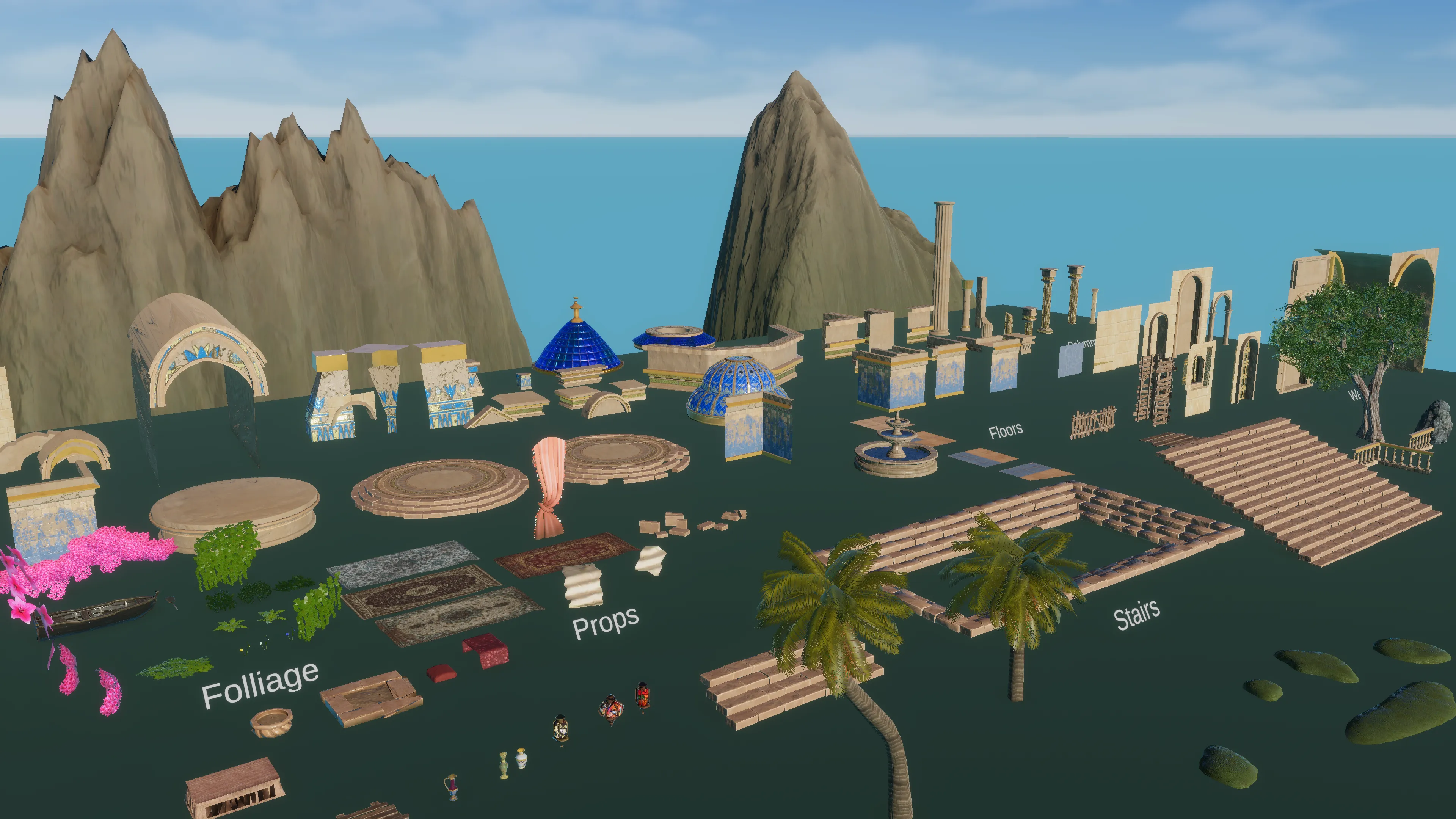 Stylized Paradise Gardens, image 26
