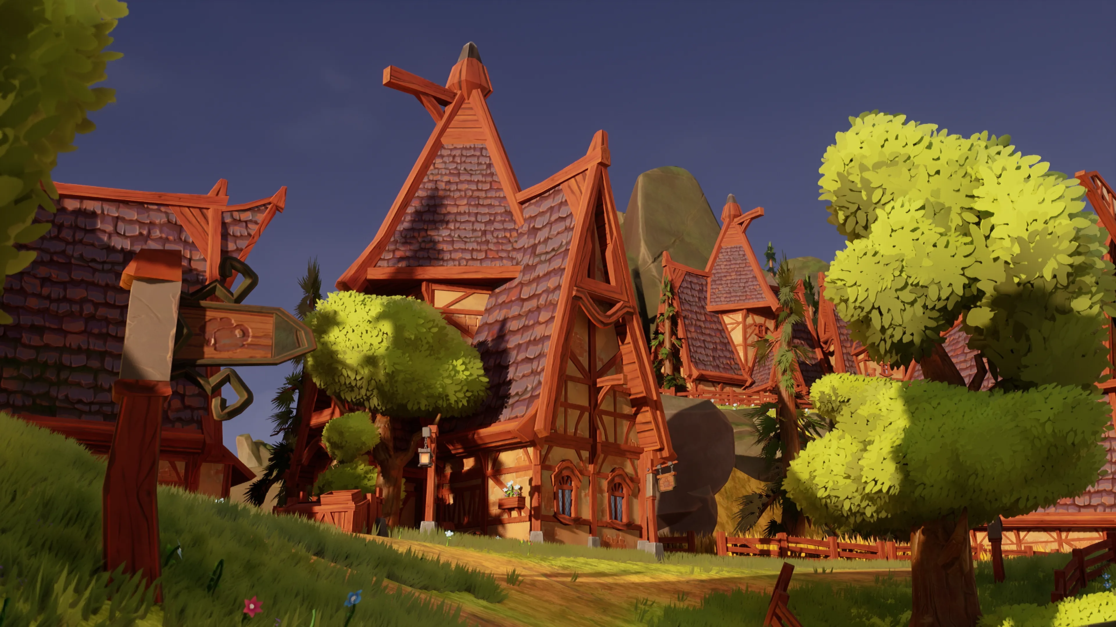 Stylized Island Castle, image 8