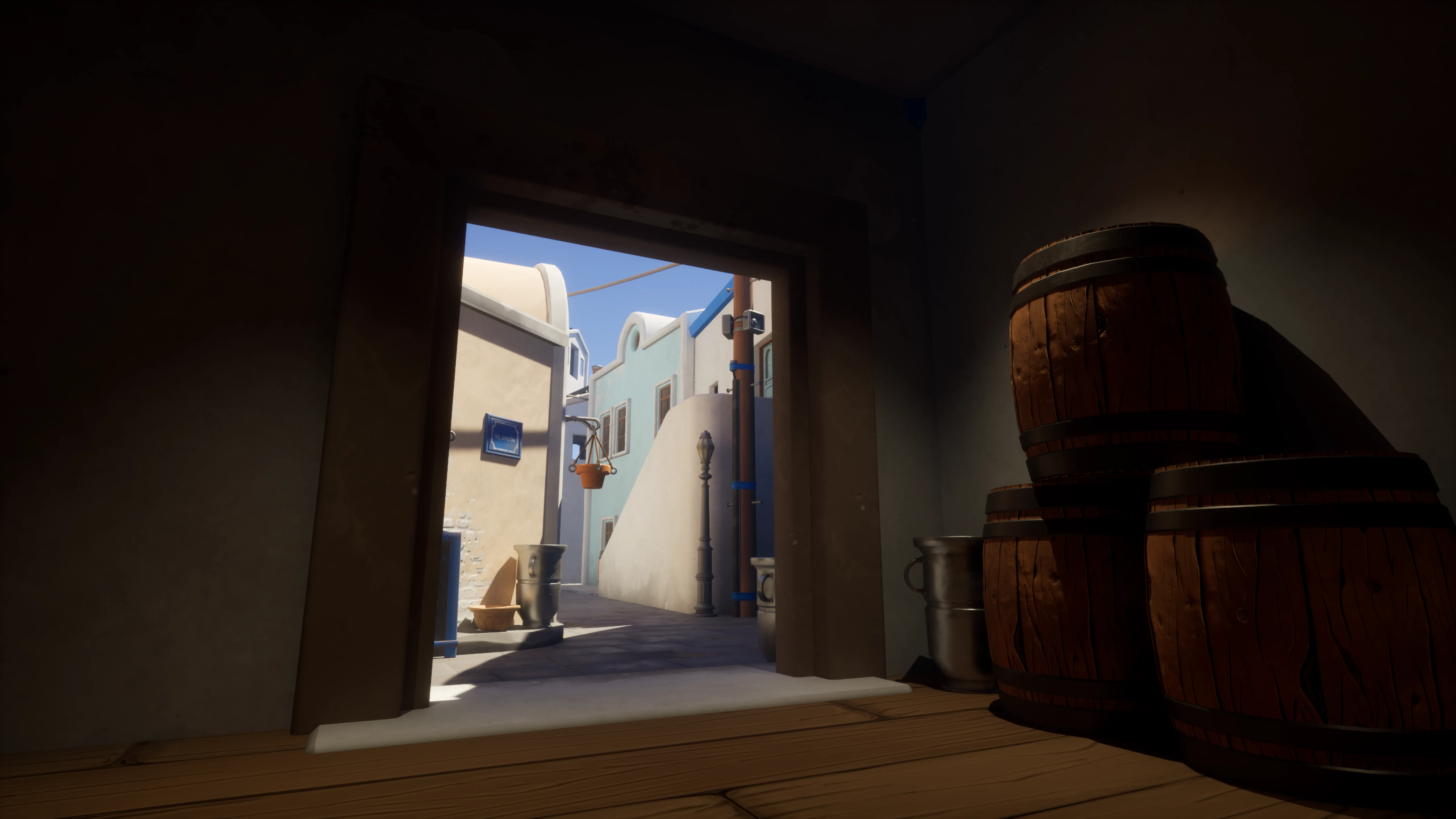 Stylized Greek Island II, image 5