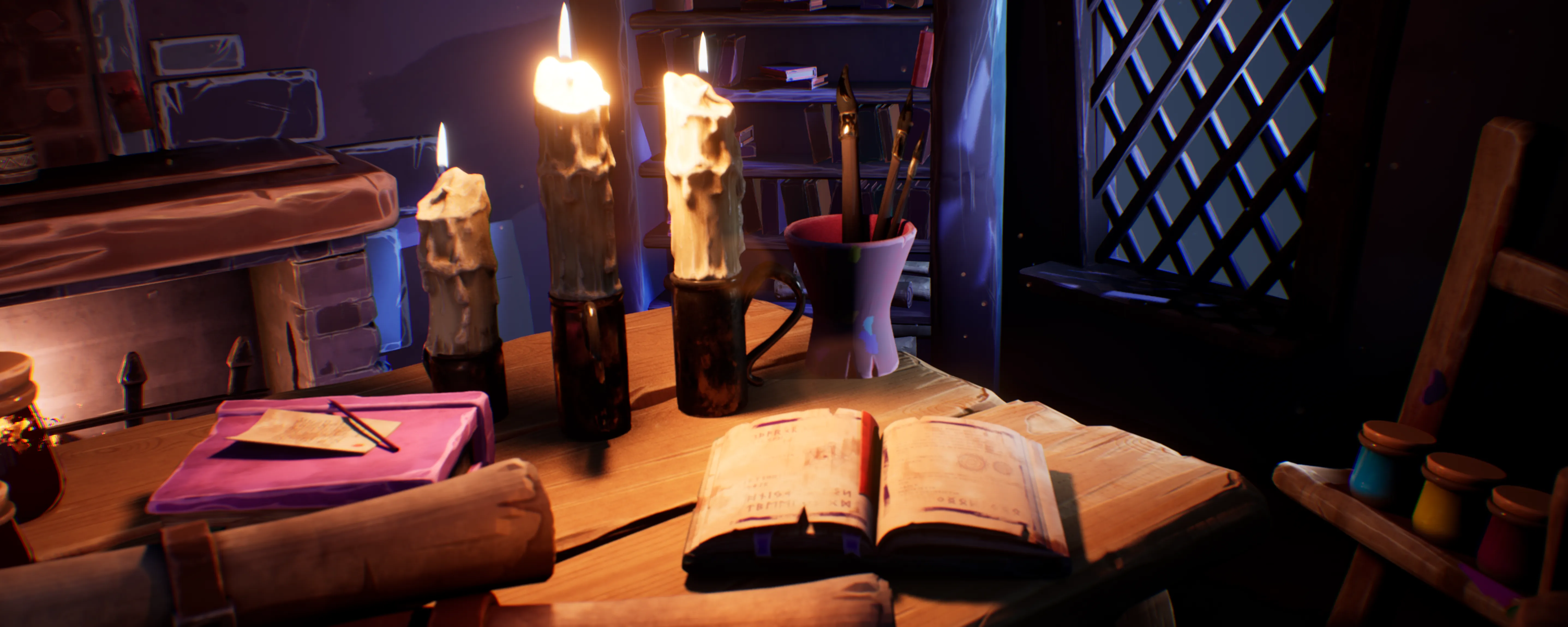 Stylized Wizard Room, image 4