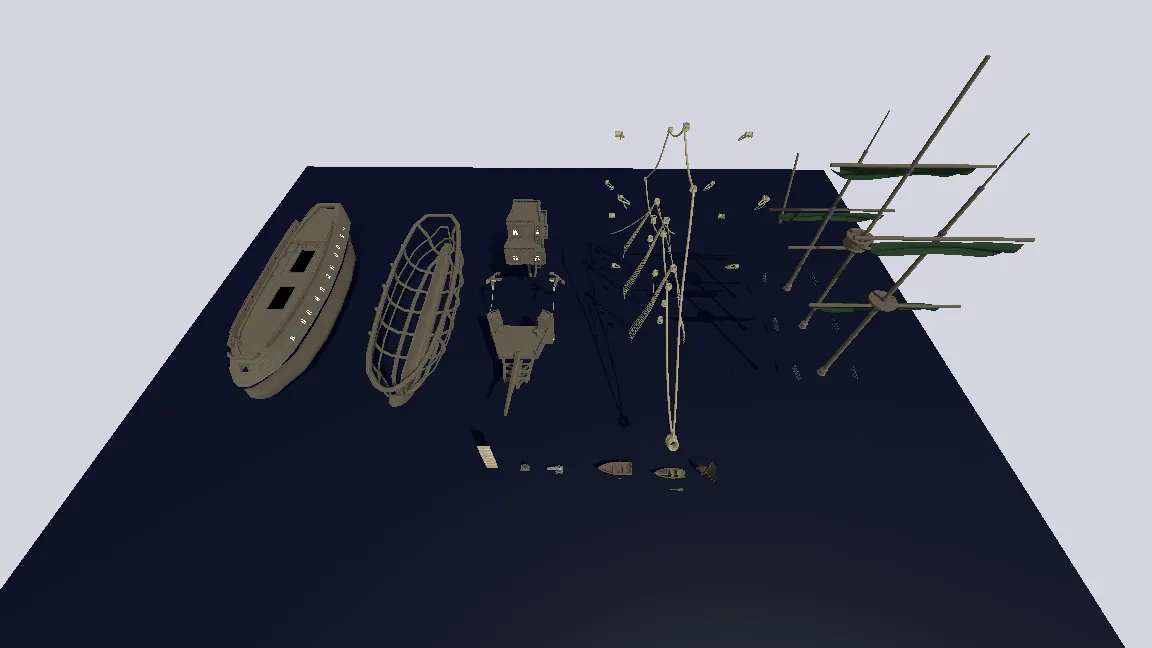 Stylized Pirate Port City, image 34