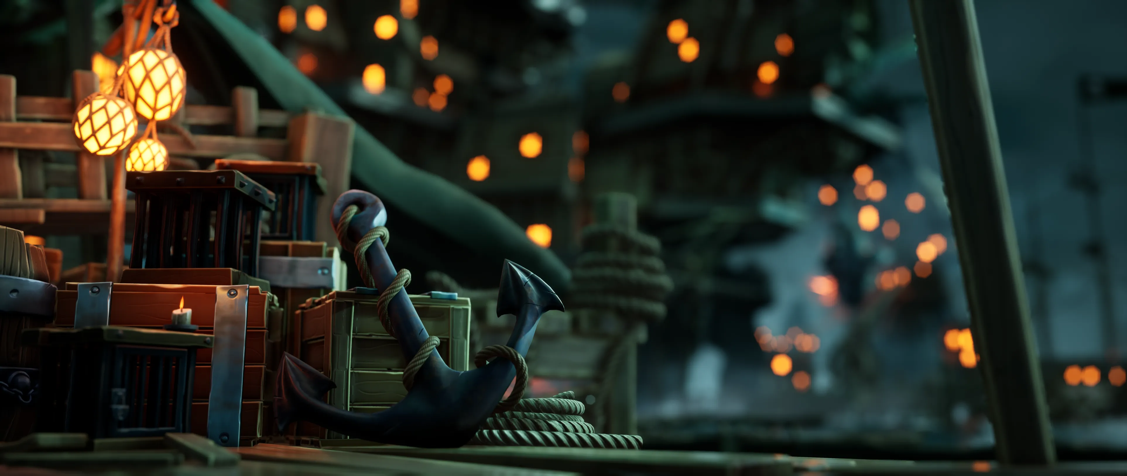 Stylized Pirate Port City, image 3