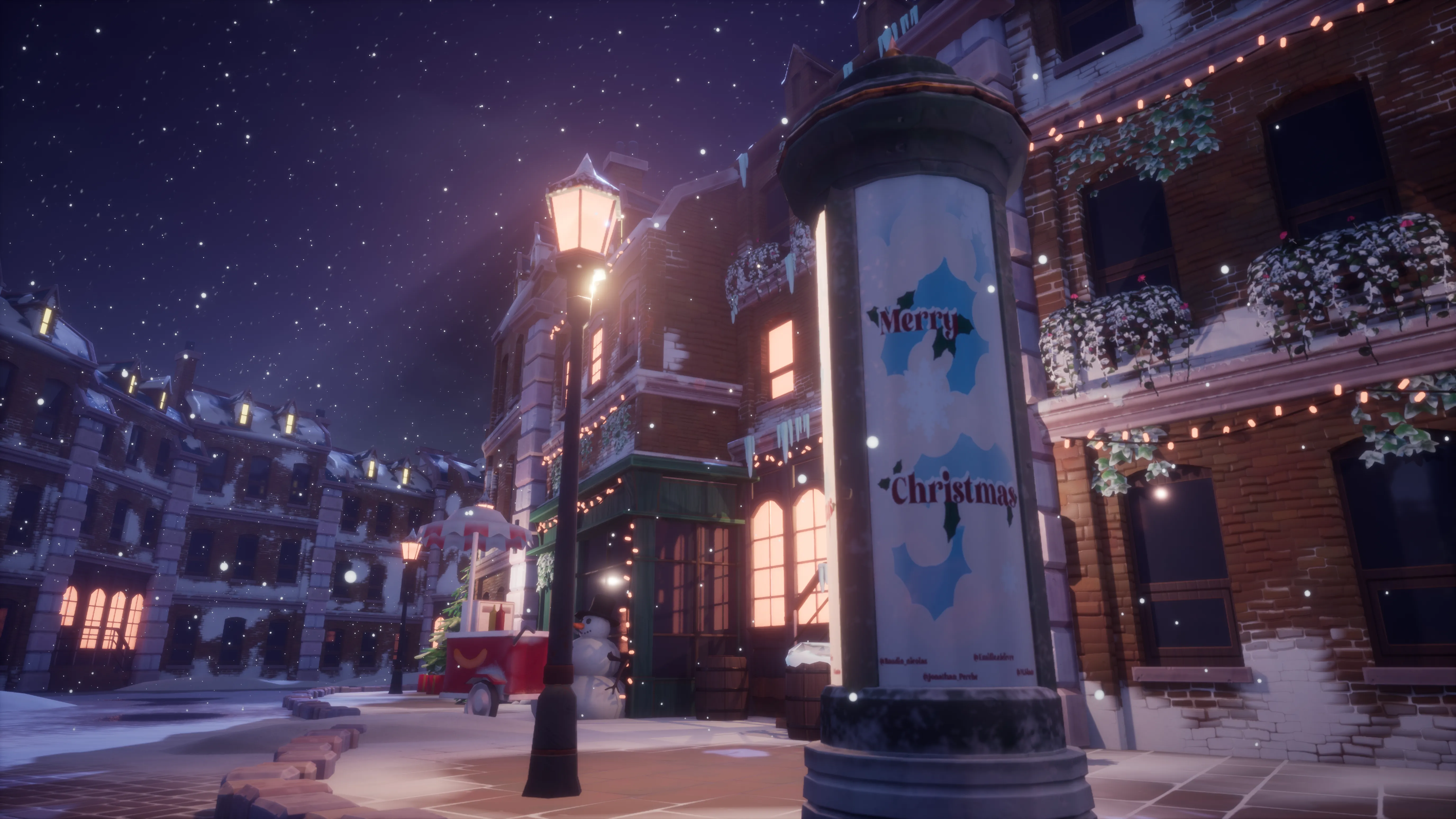 Stylized Christmas Town, image 7