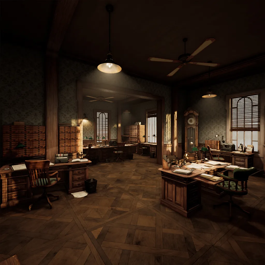 1900s Office | Cosmos by Leartes Studios