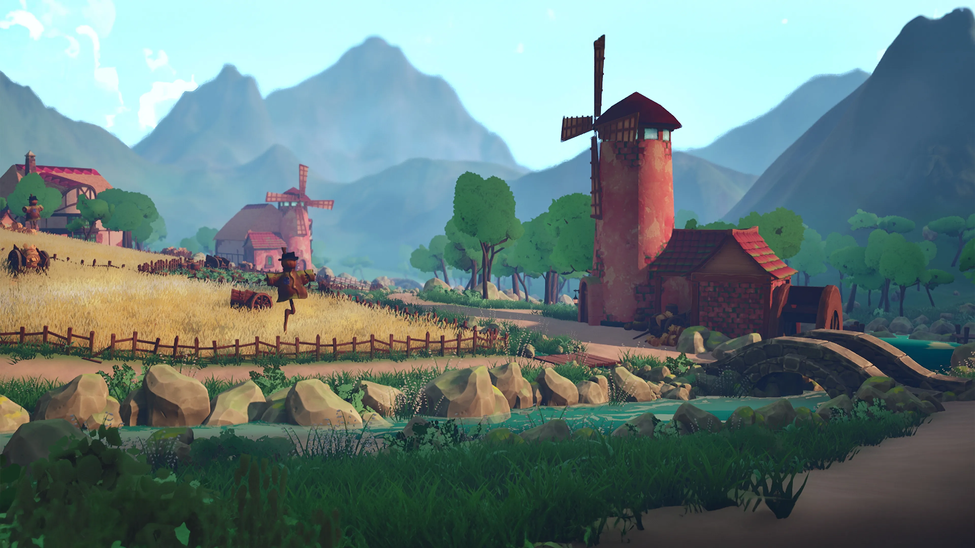 Stylized Windmill Valley, image 6
