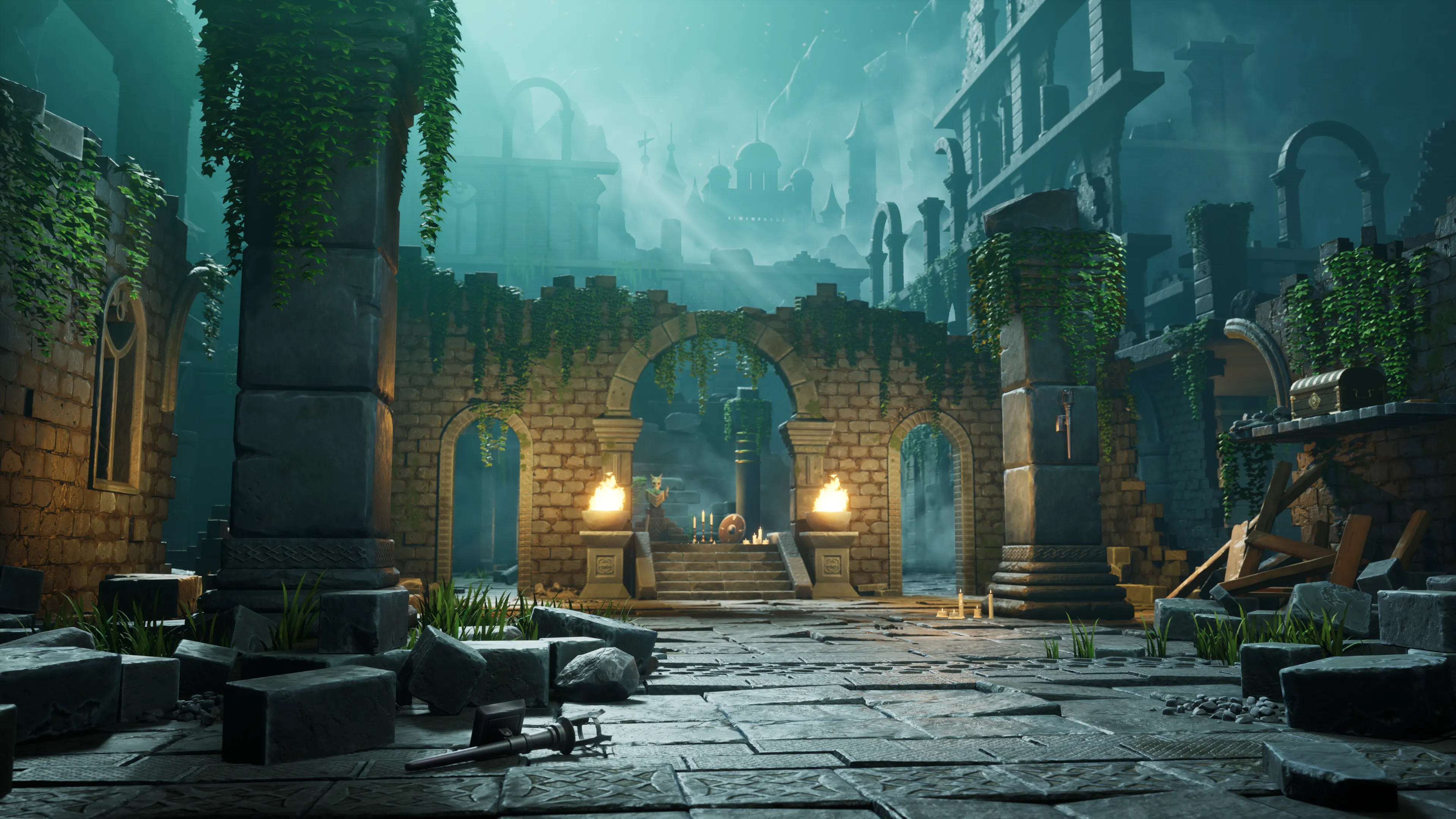 Stylized Lost Ruins, image 2