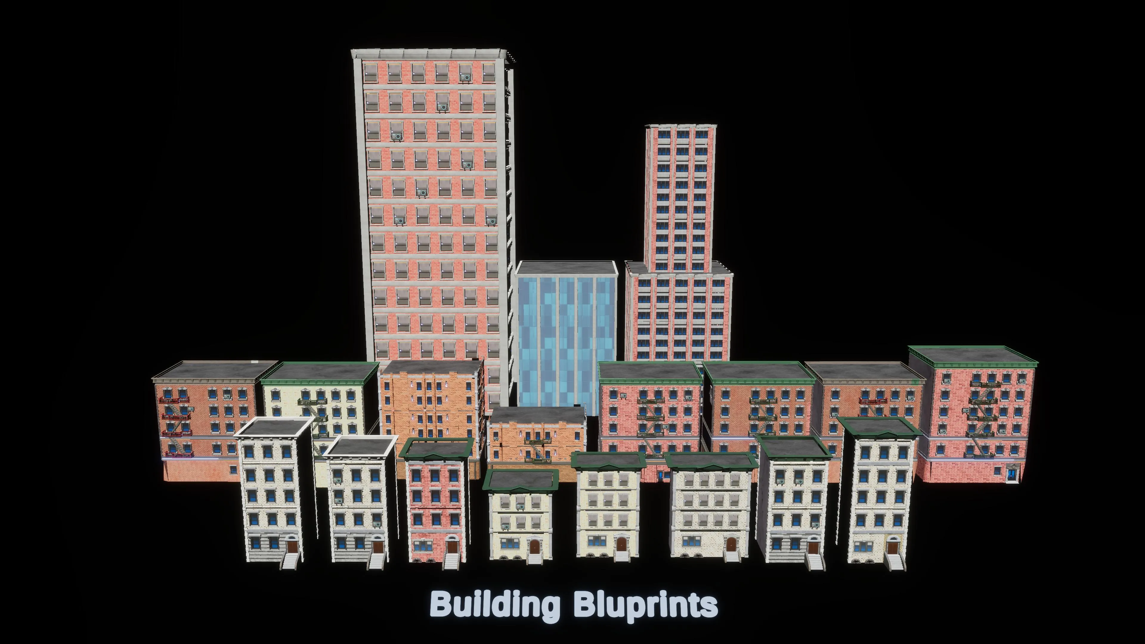 Stylized Sci-Fi Modern City, image 40