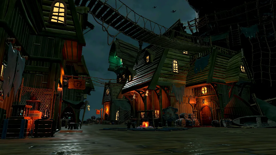Stylized Pirate Port City, image 26