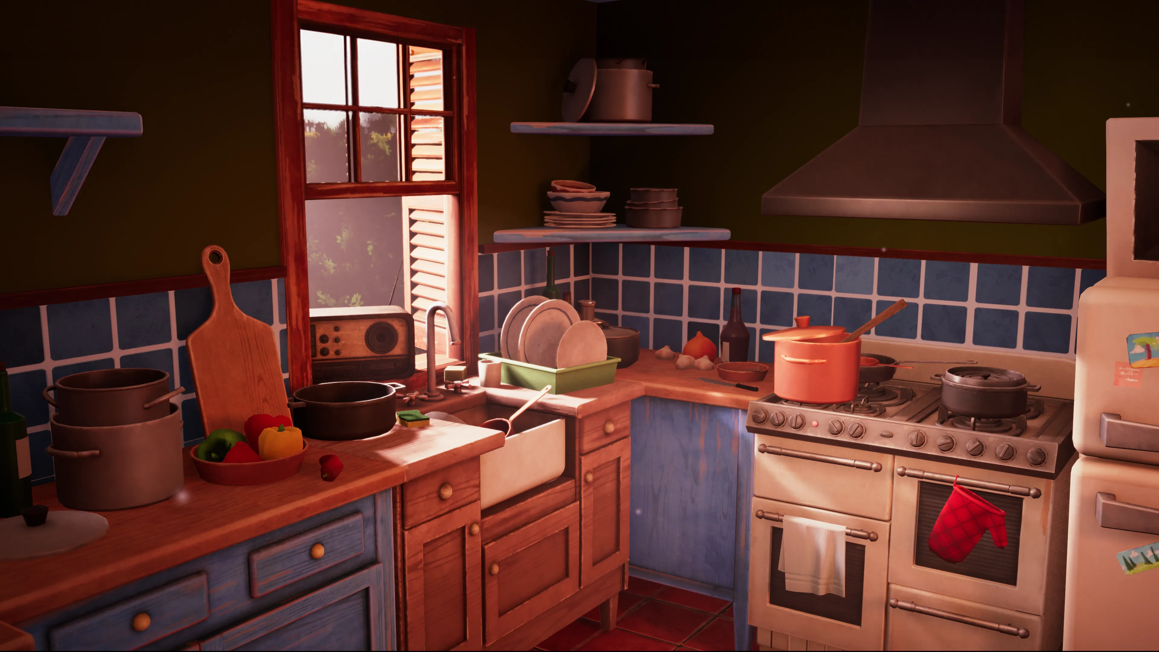Stylized Countryside House, image 10