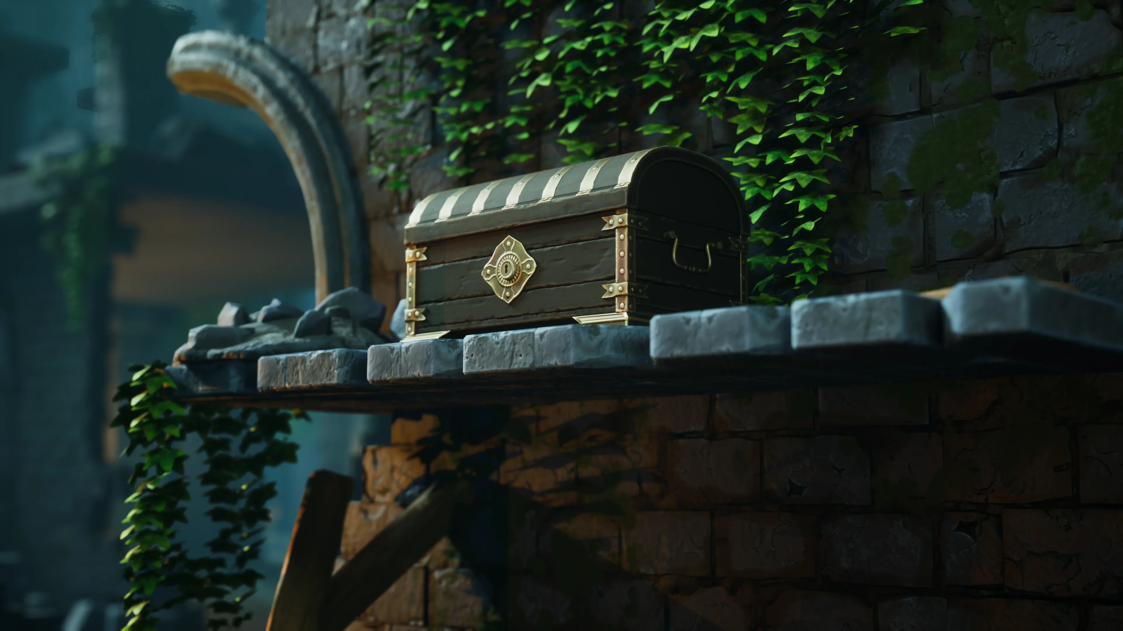 Stylized Lost Ruins, image 13