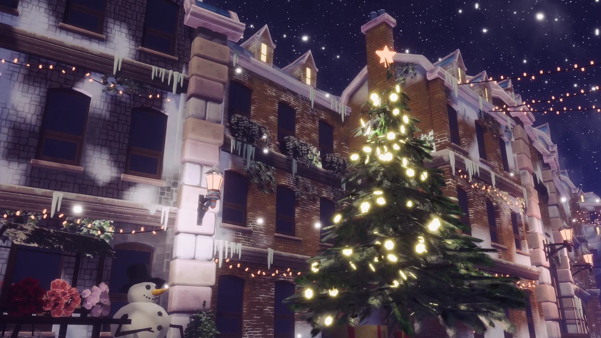 Stylized Christmas Town, image 18