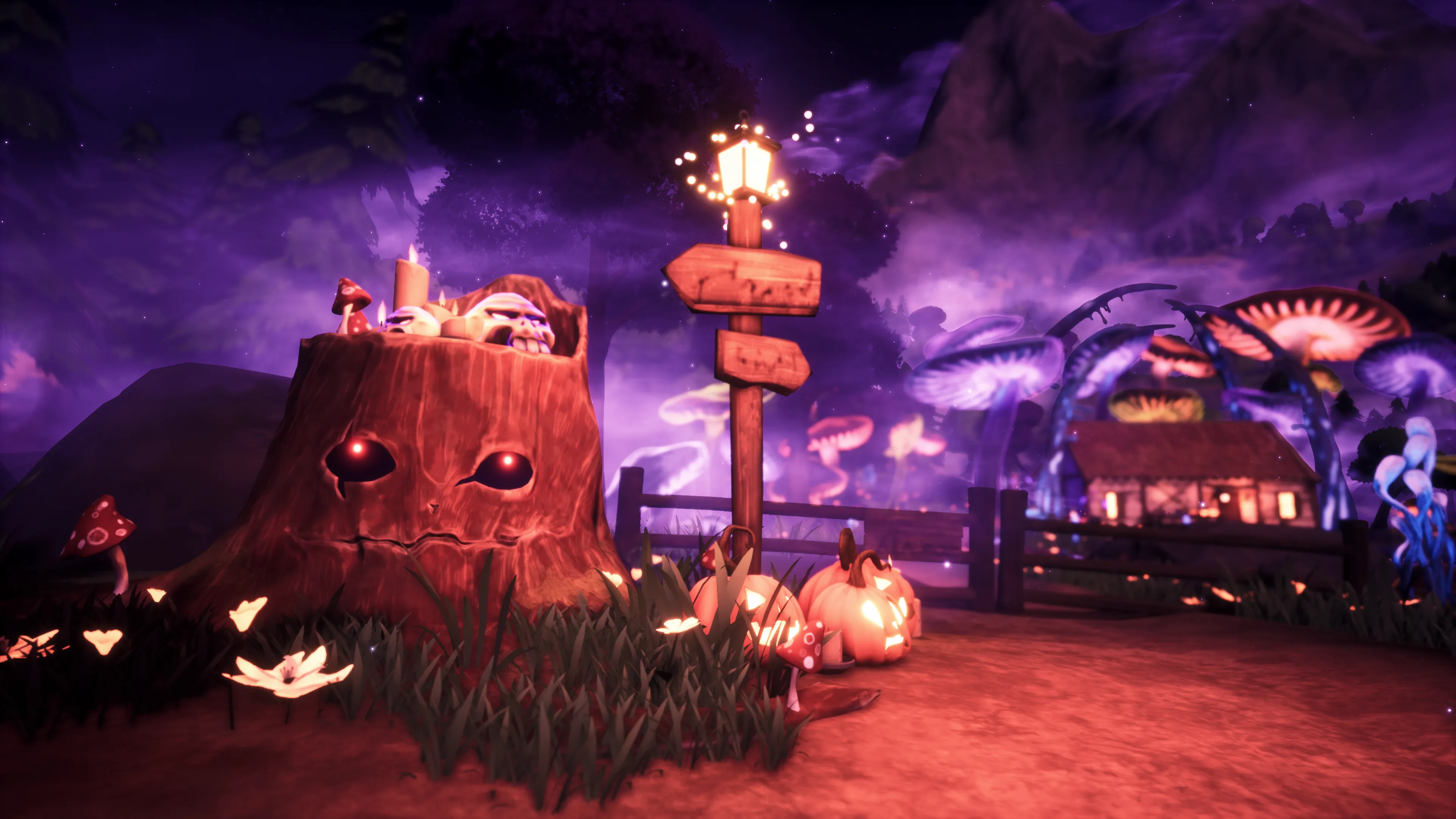 Stylized Halloween Village, image 17