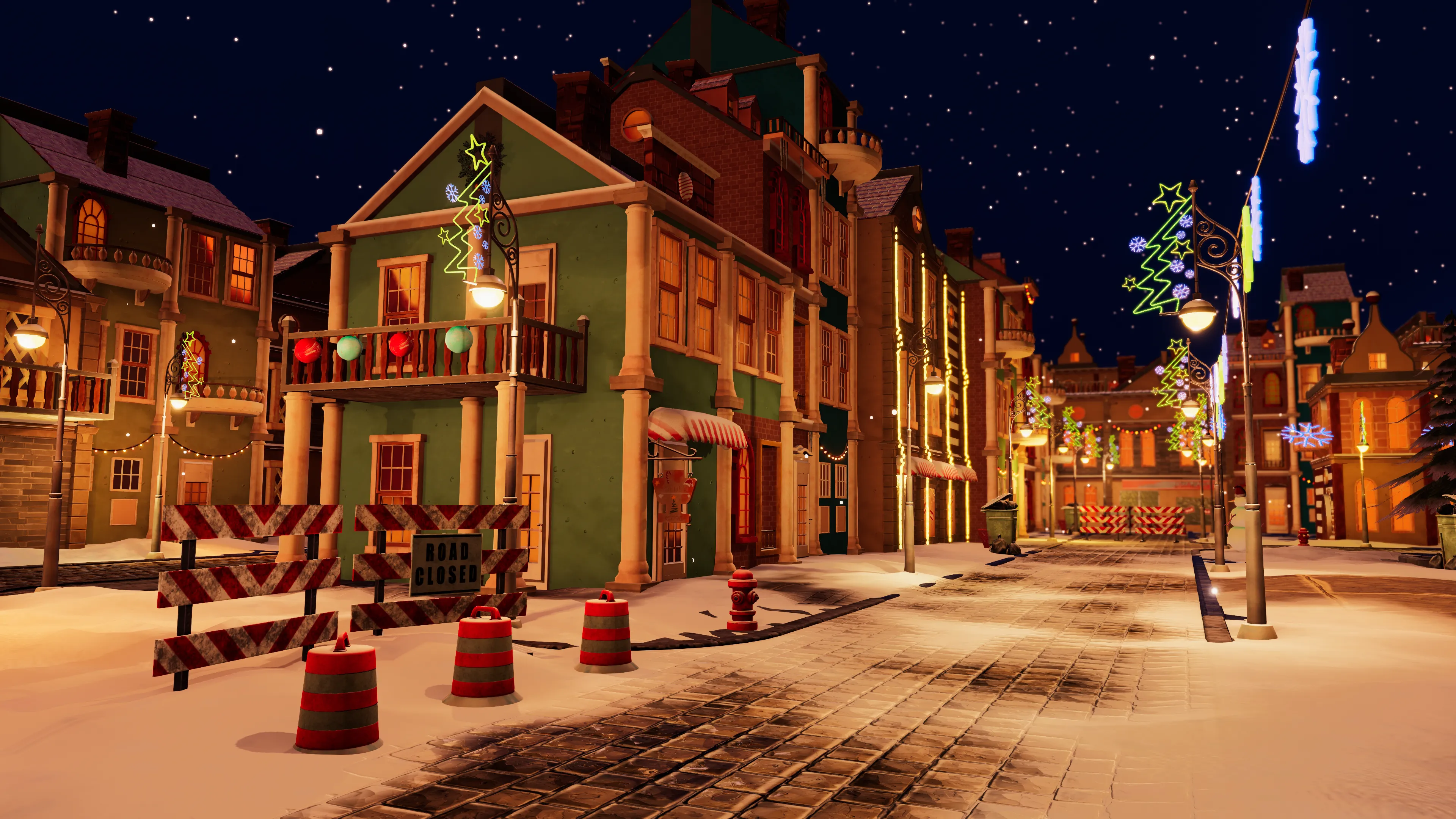Stylized Christmas Market, image 26