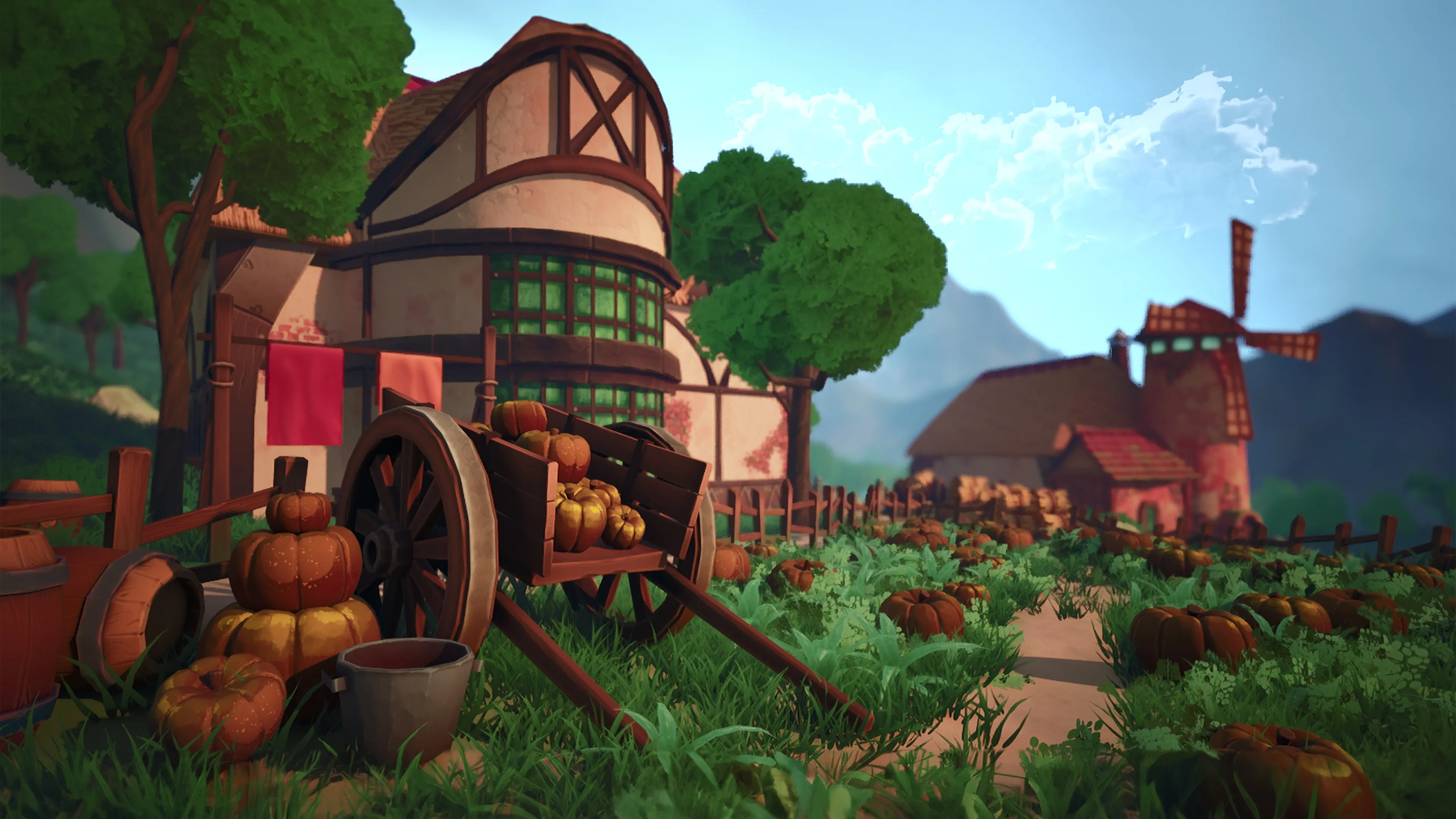 Stylized Windmill Valley, image 5