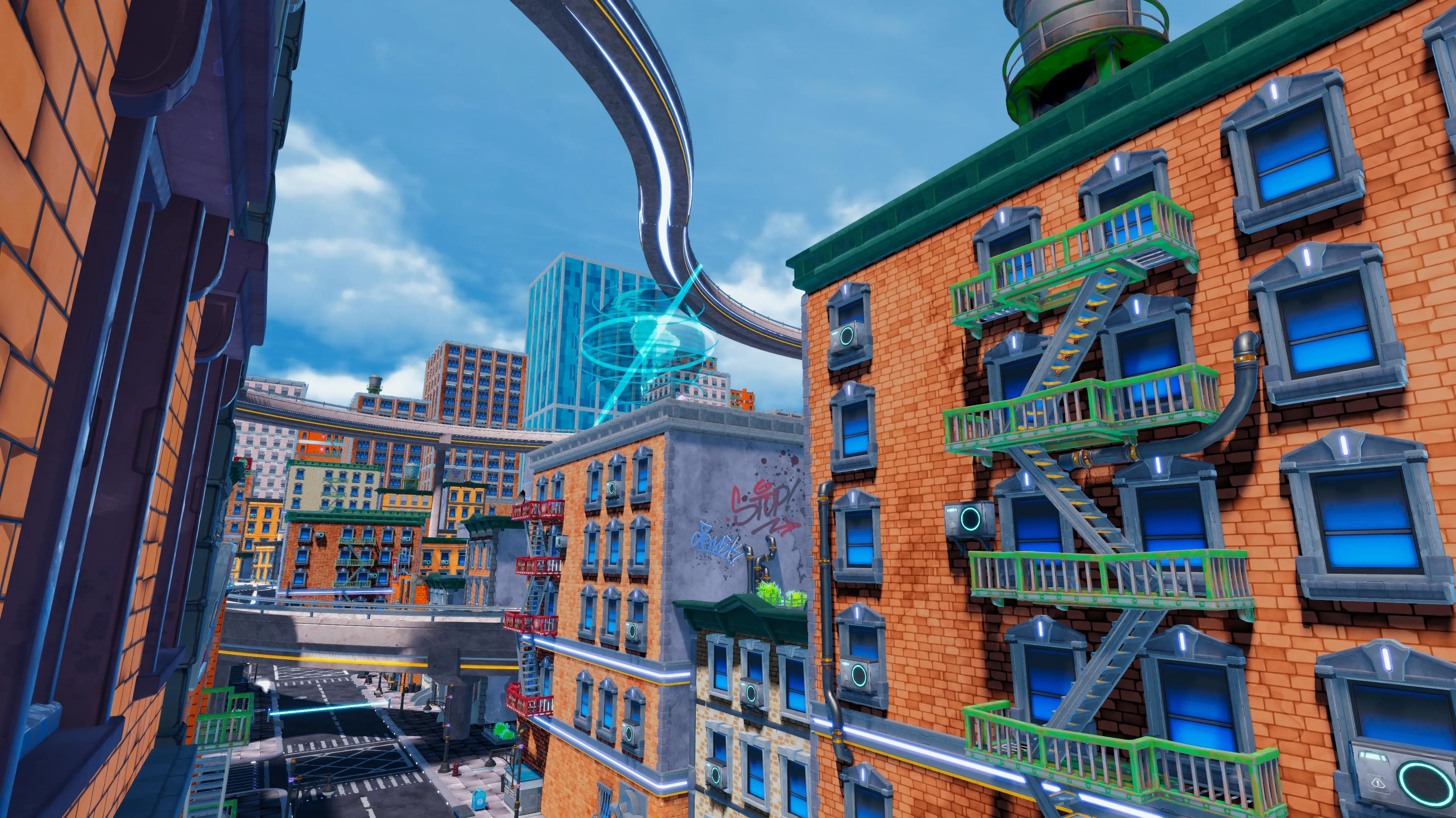 Stylized Sci-Fi Modern City, image 28