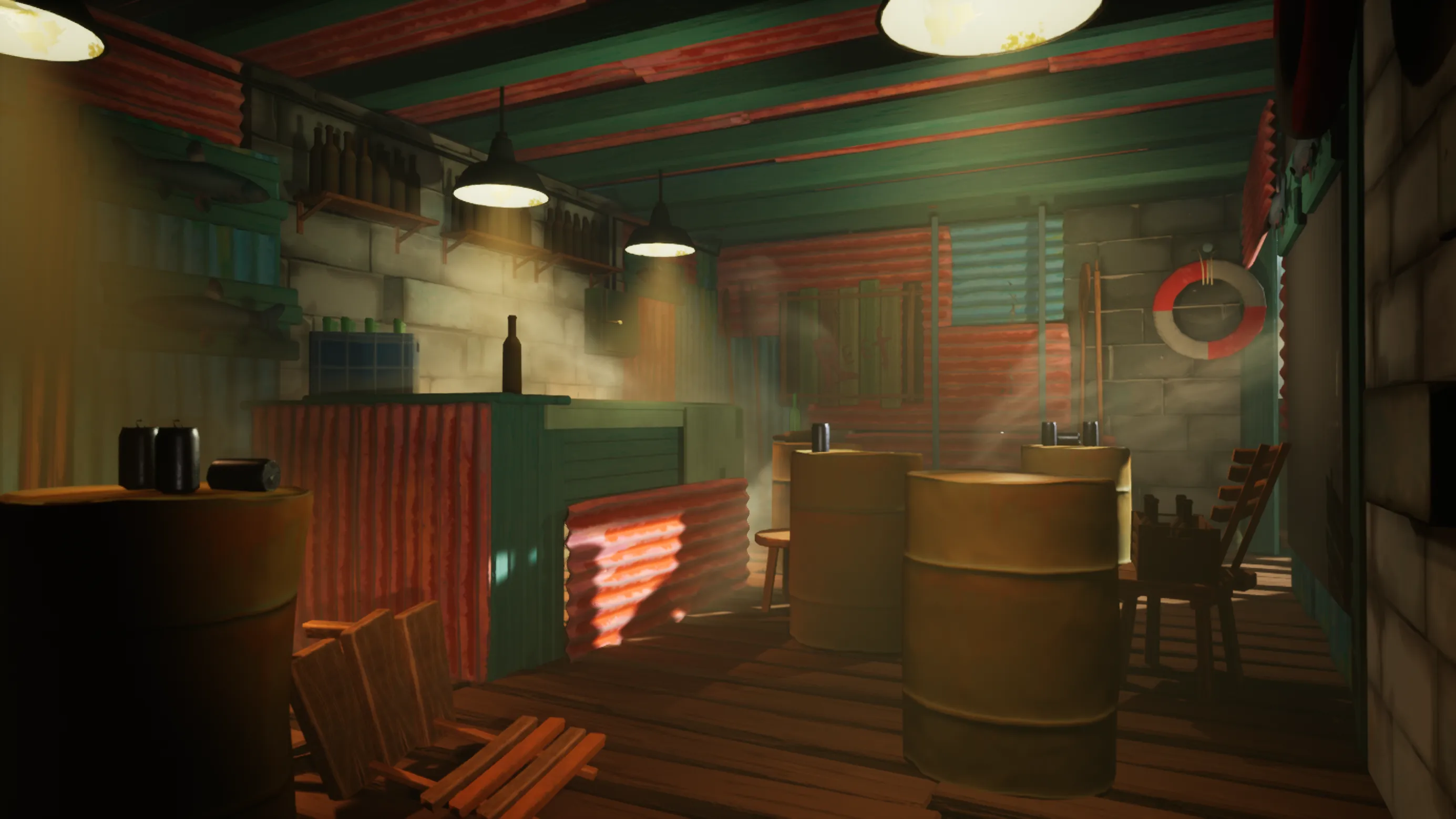 Stylized Floating Slums, image 8