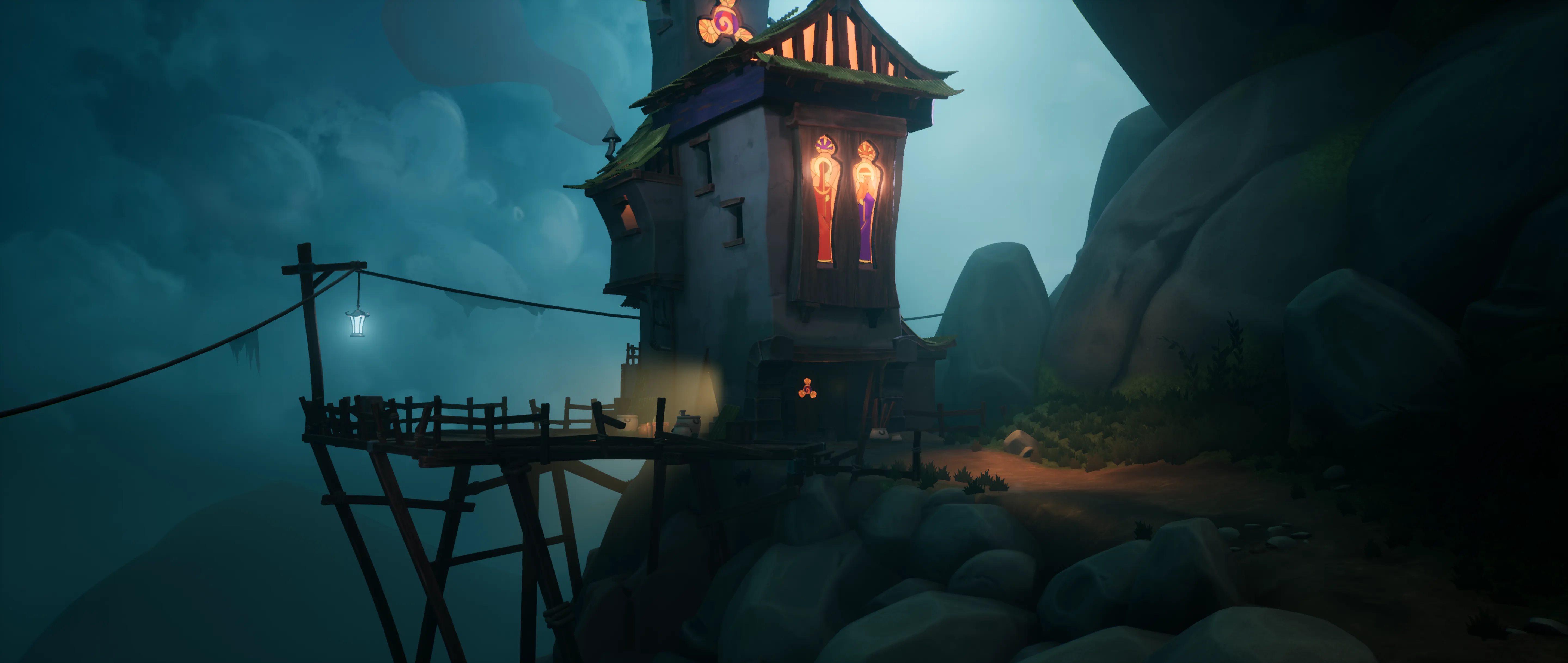 Stylized Perched Church, image 3