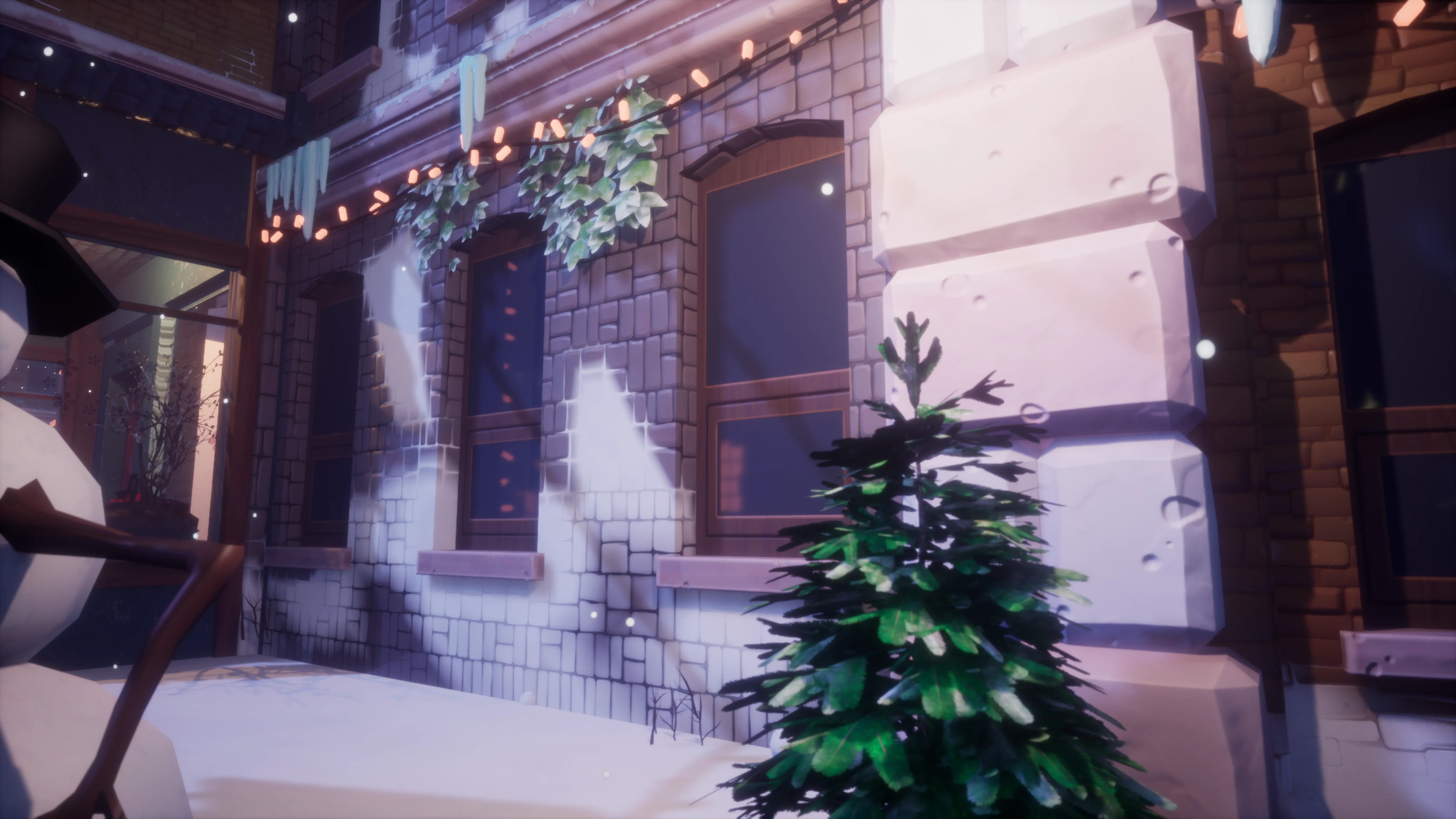 Stylized Christmas Town, image 10