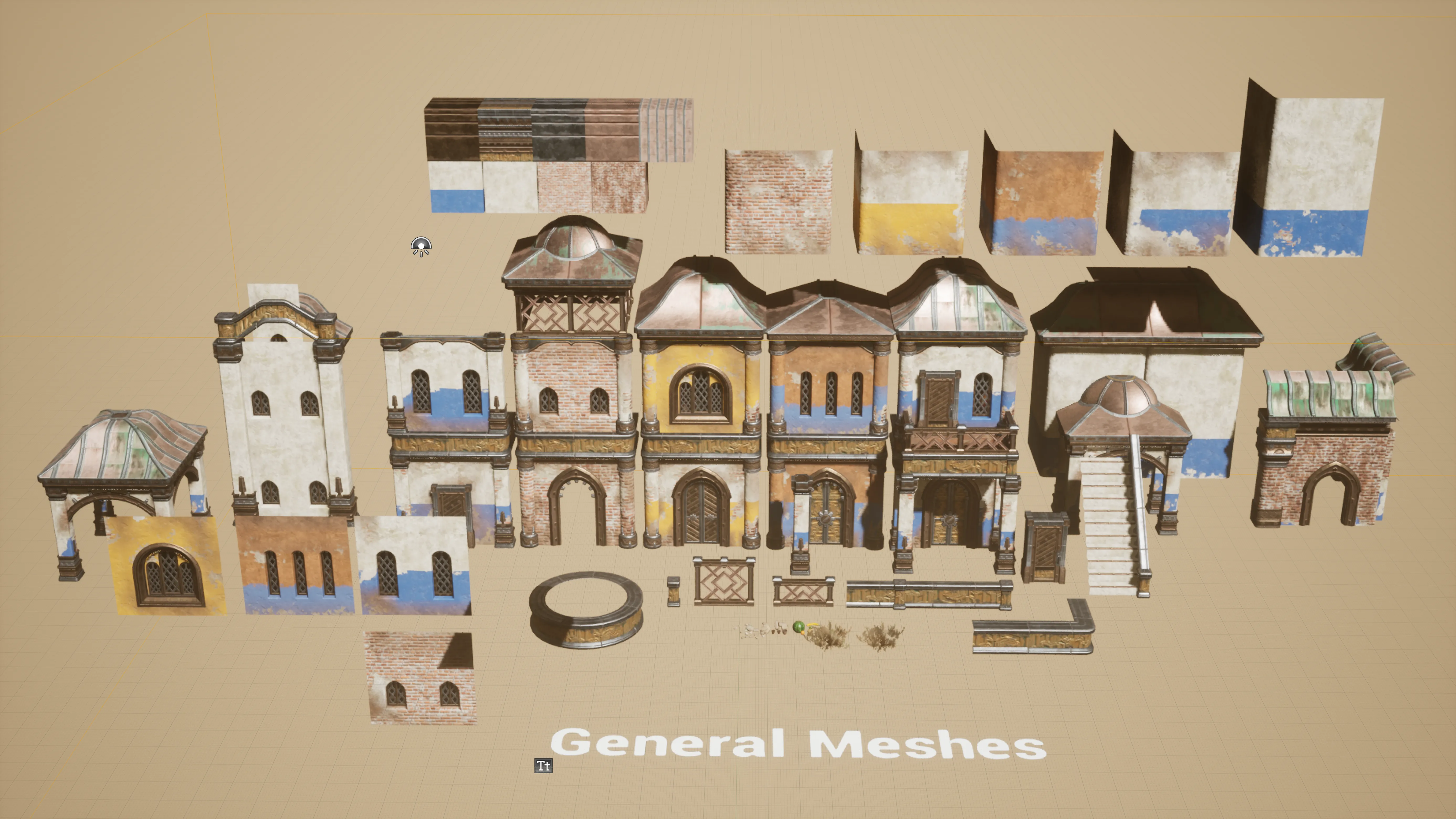 Stylized Desert Bazaar, image 14