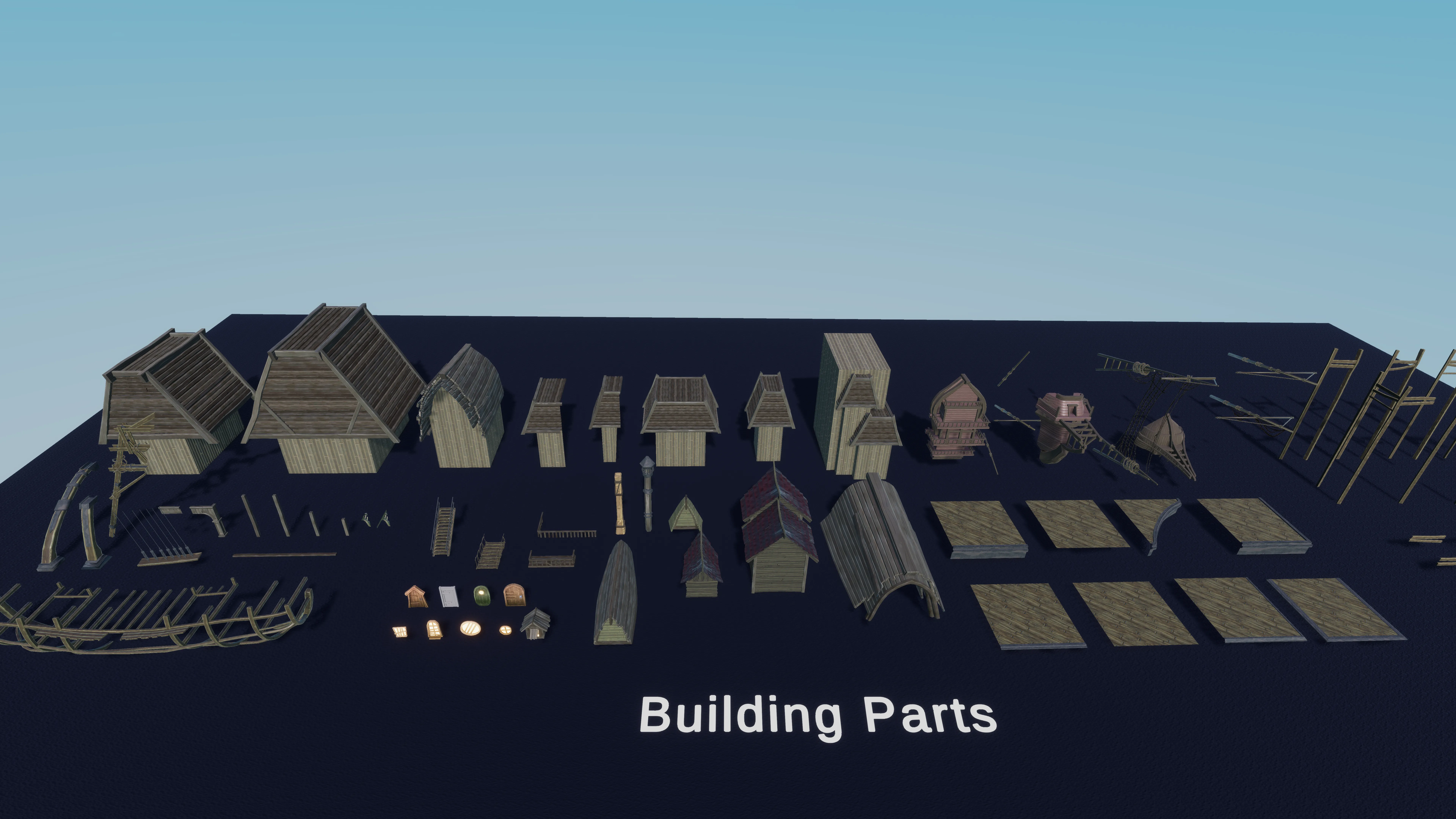 Stylized Pirate Port City, image 50