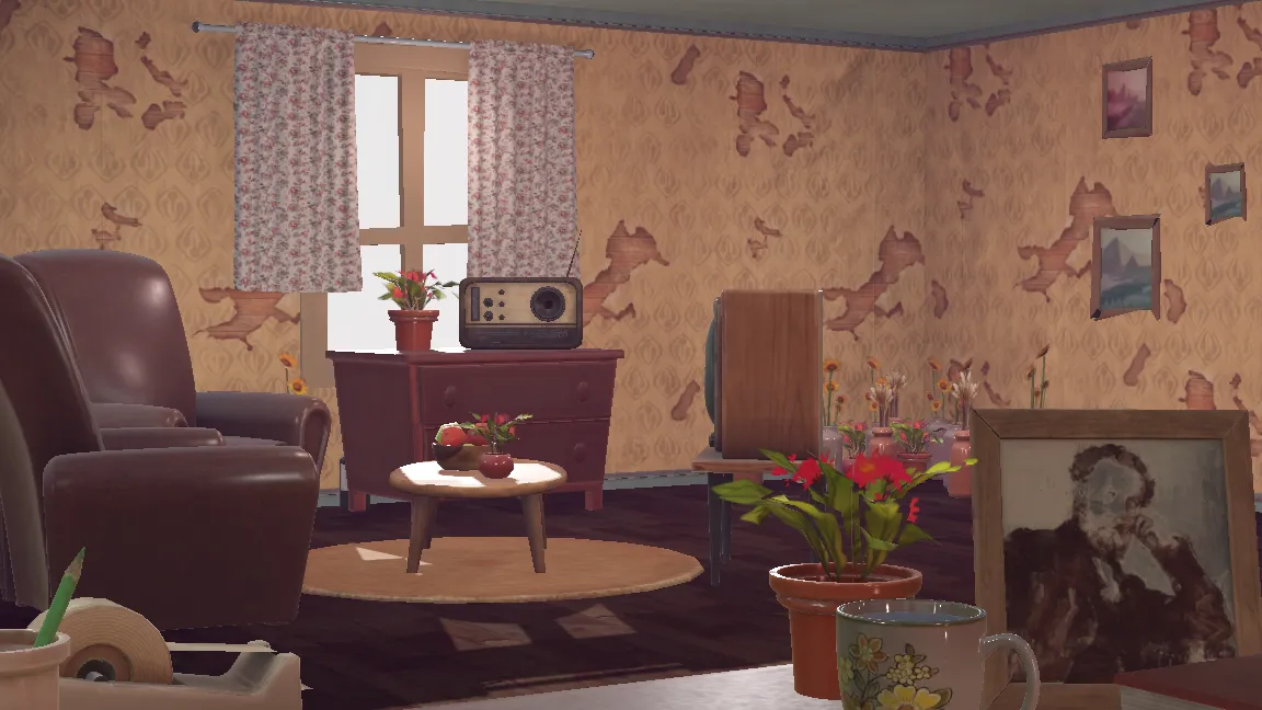 Stylized House Interior, image 19