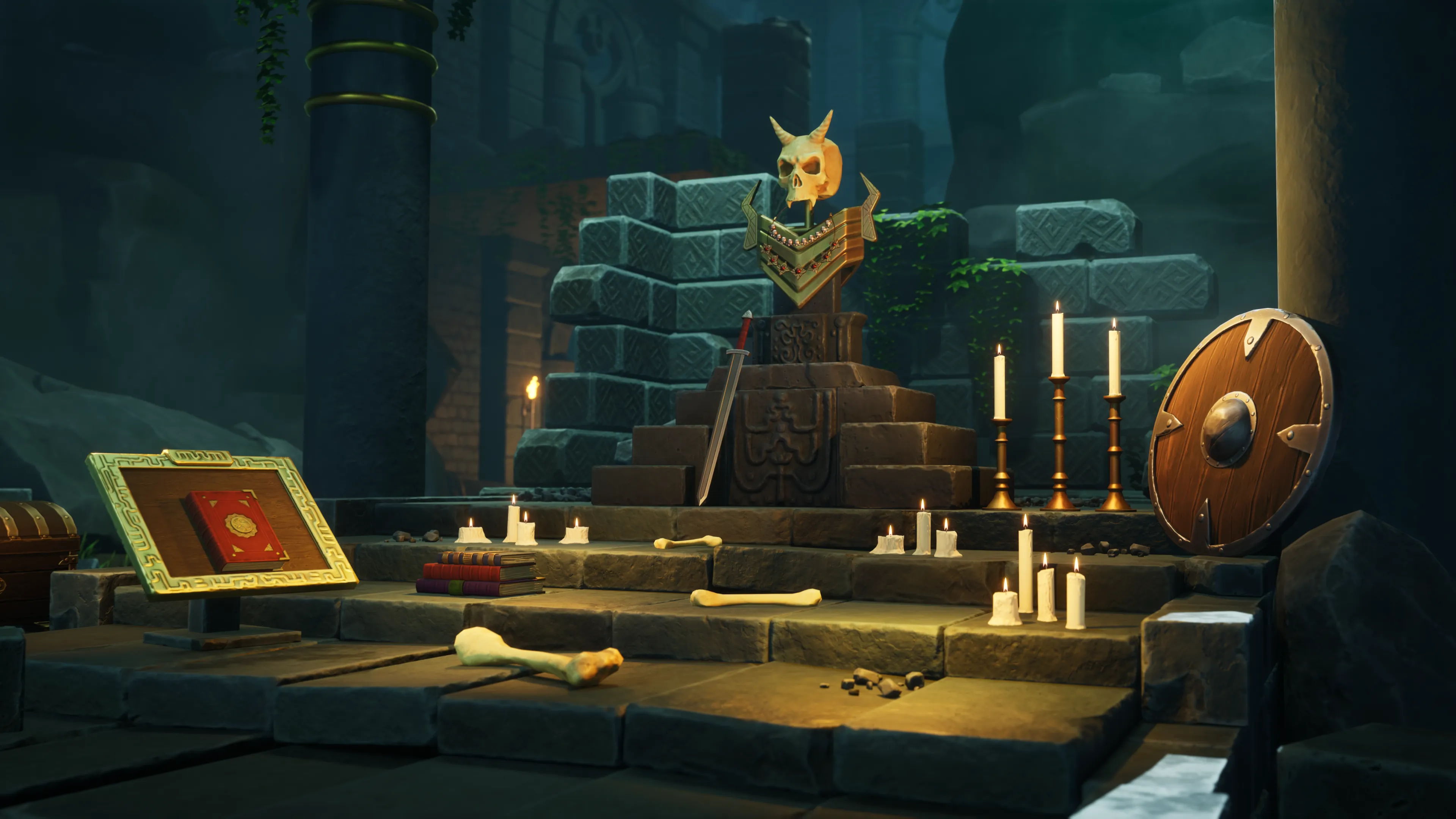 Stylized Lost Ruins, image 3
