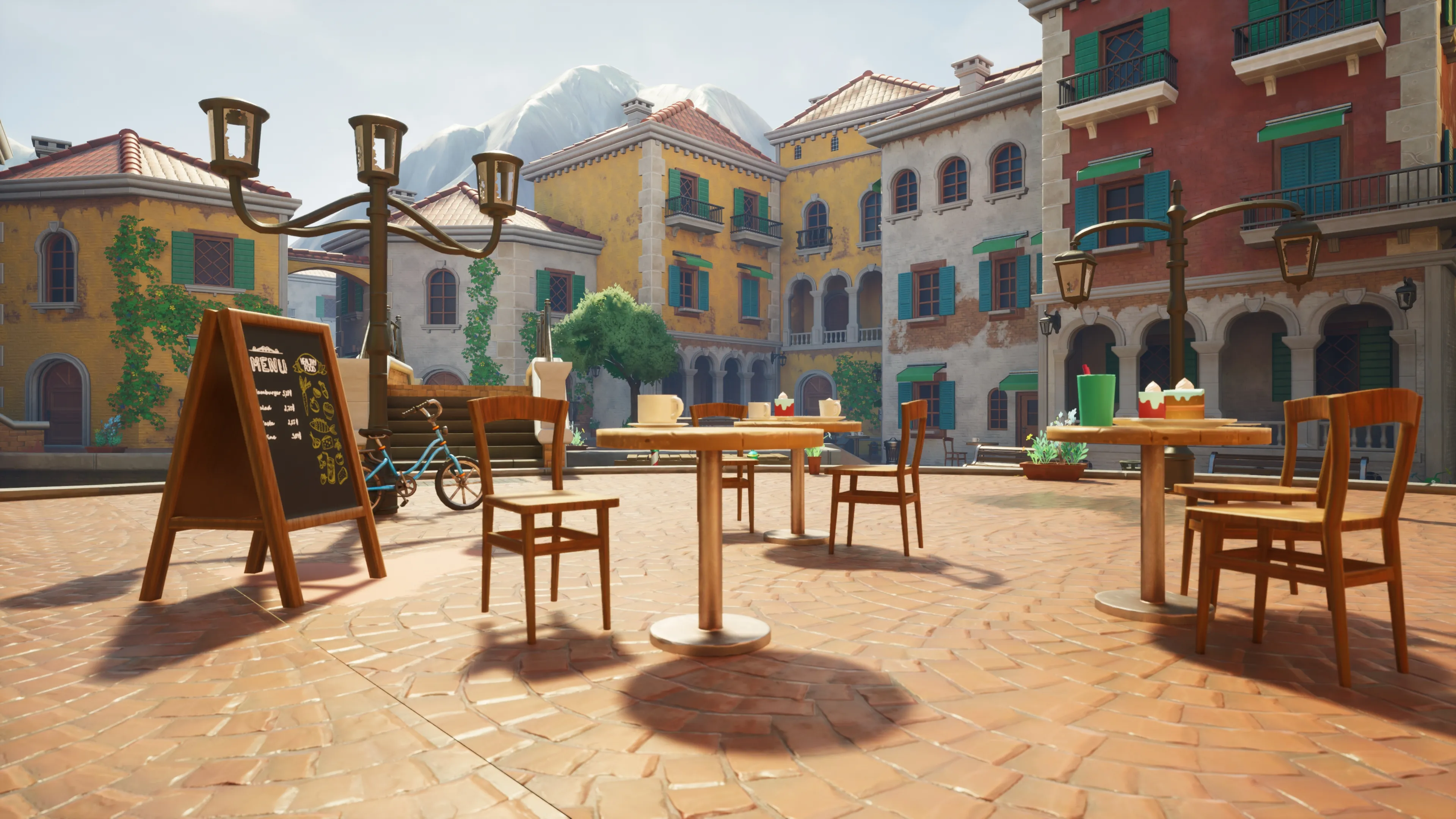Stylized Italian Town, image 5