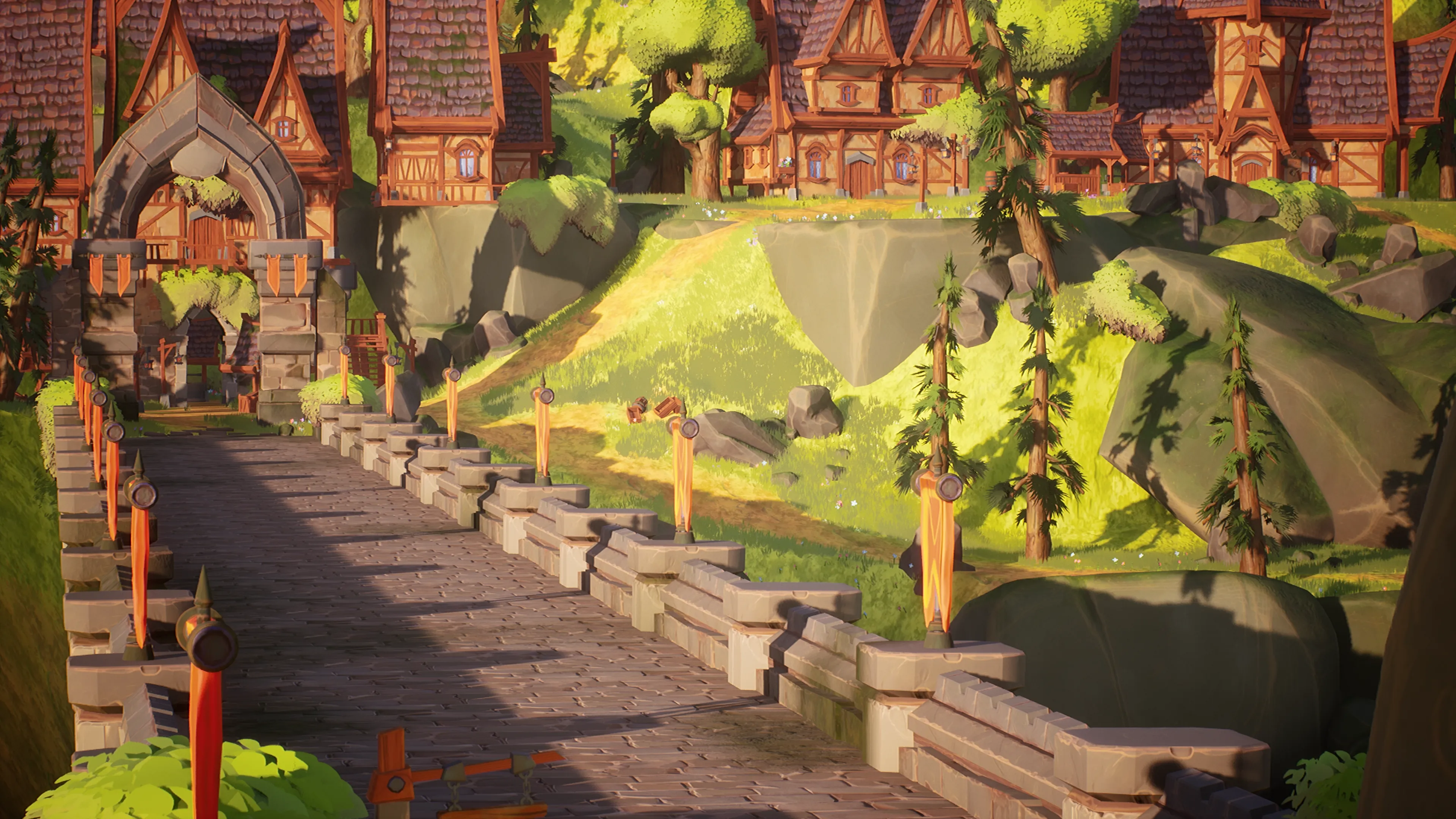 Stylized Island Castle, image 5