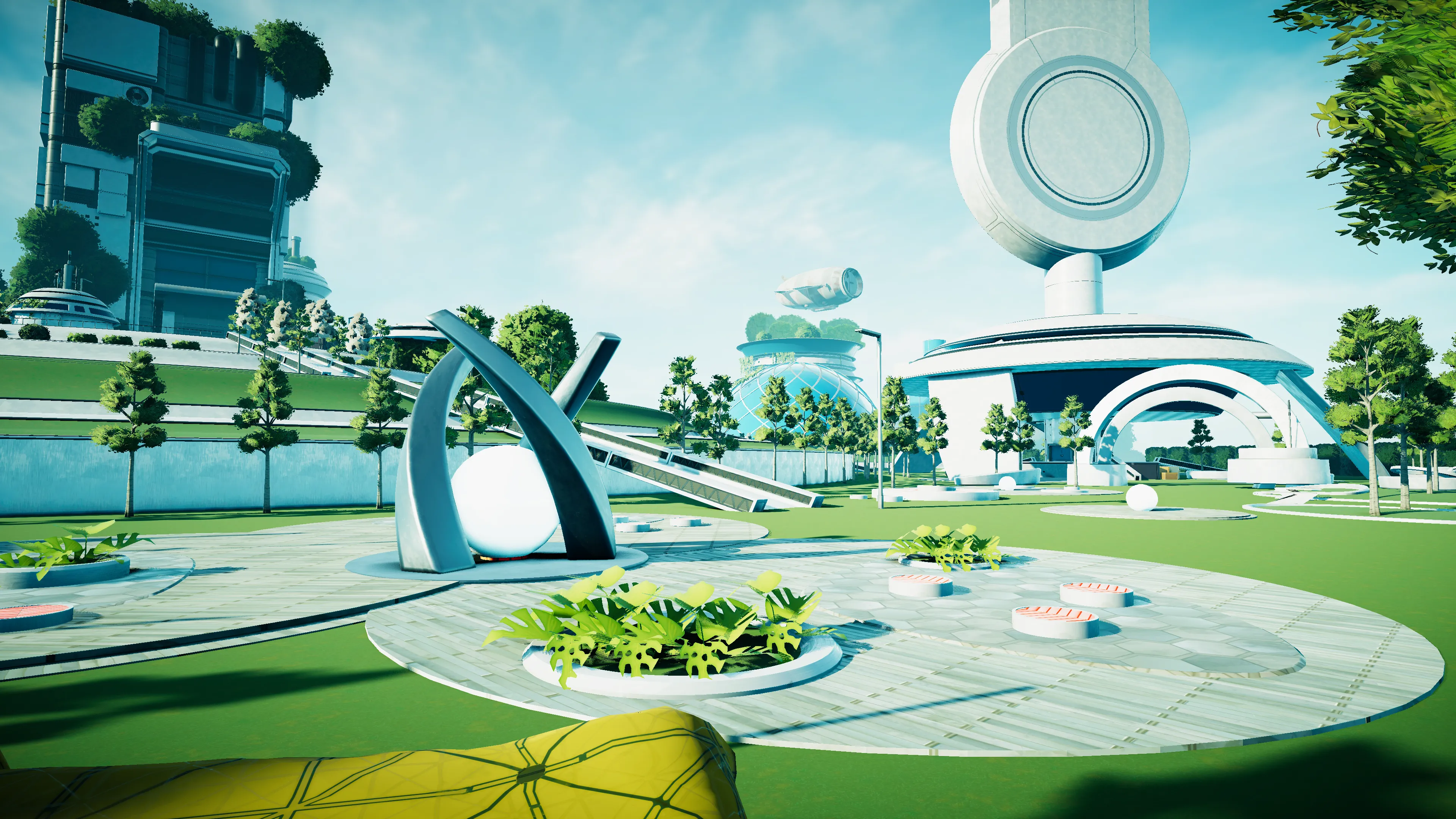 Stylized Solarpunk City, image 21