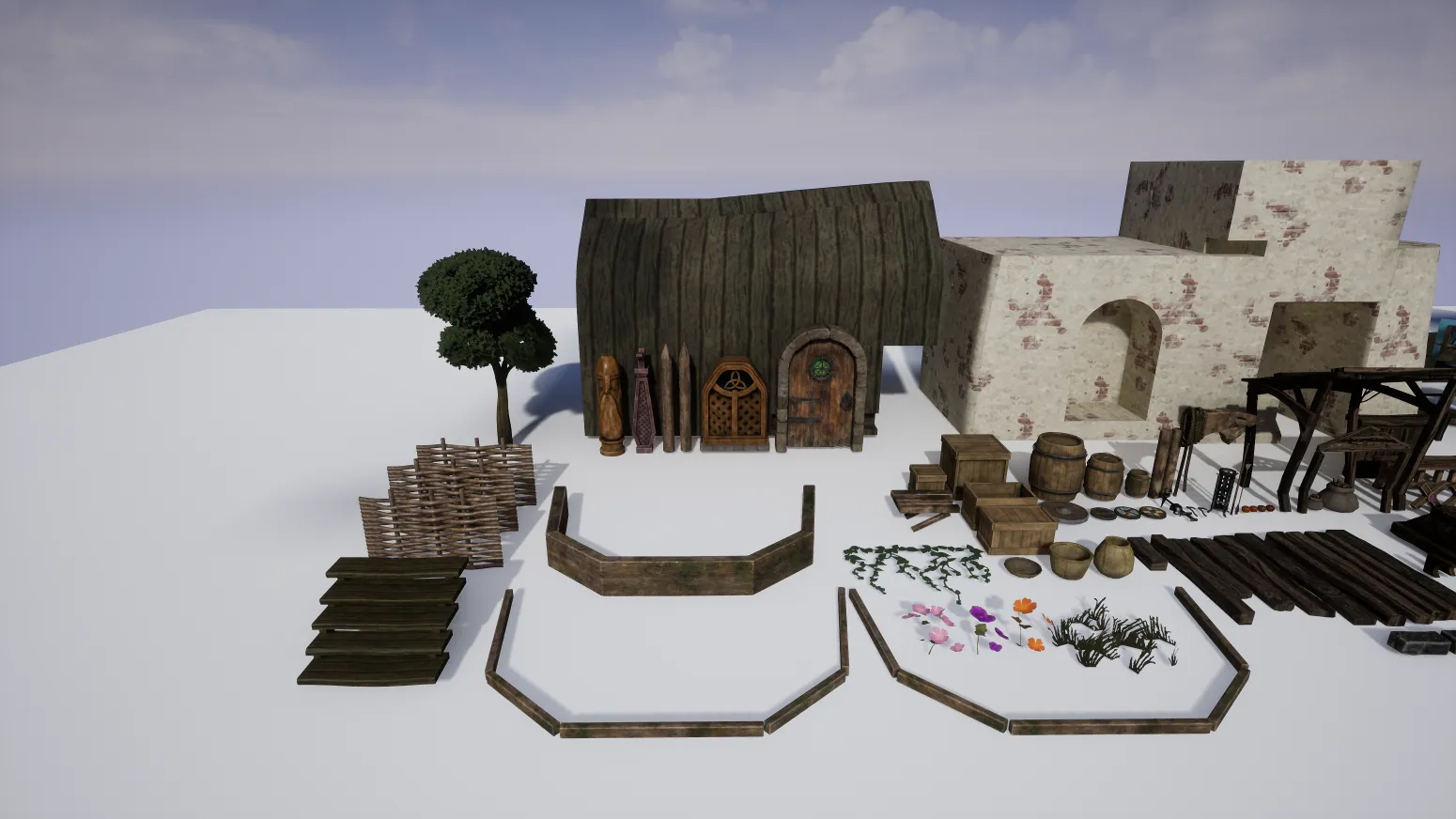 Stylized Viking Hut, image 13