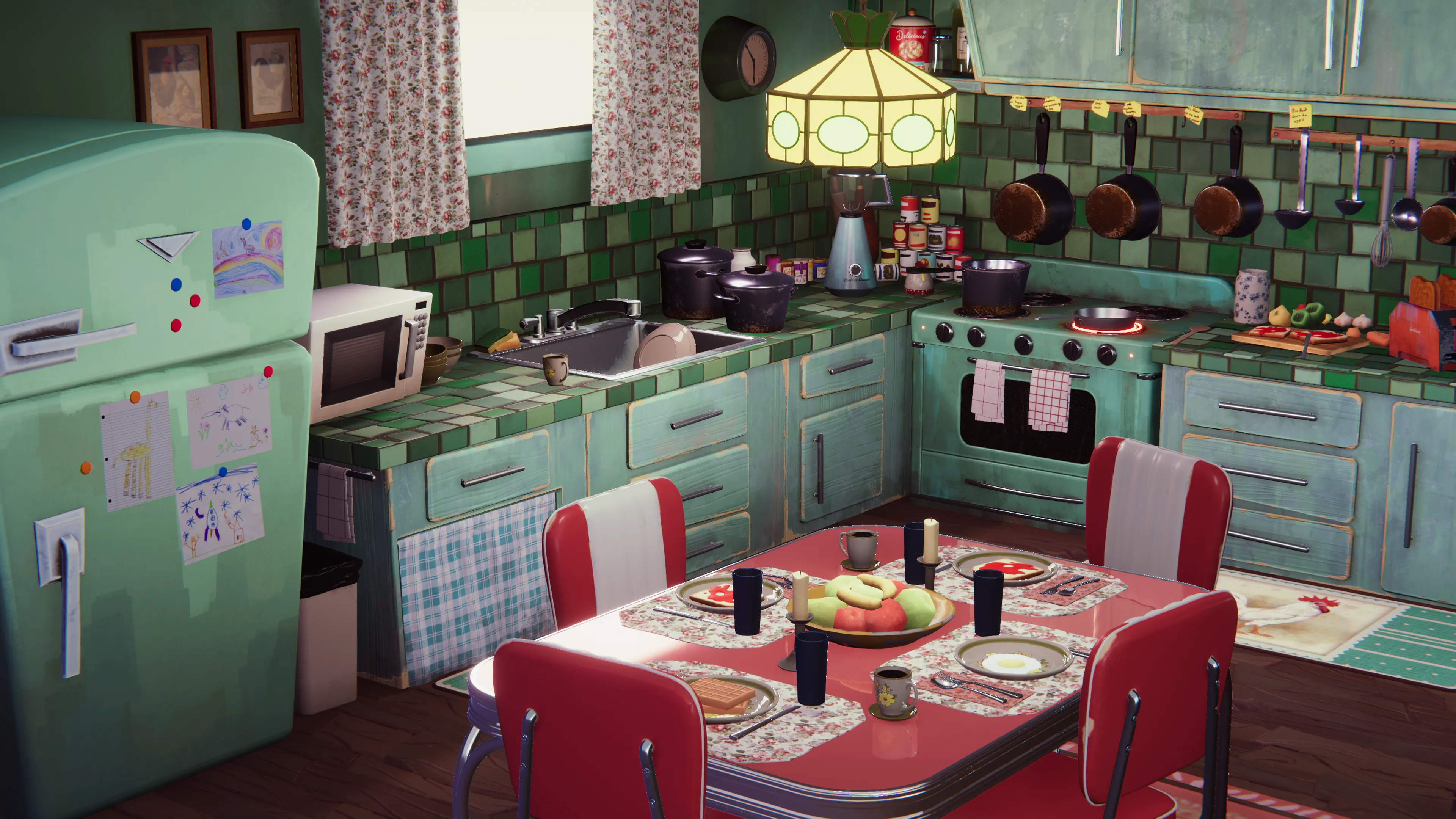 Stylized House Interior, image 27