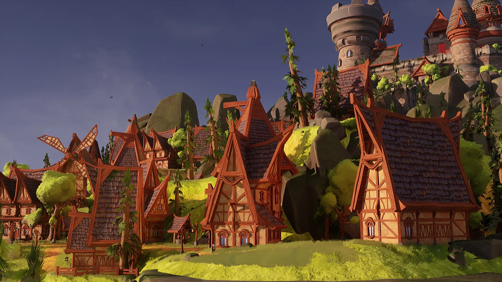 Stylized Island Castle, image 2