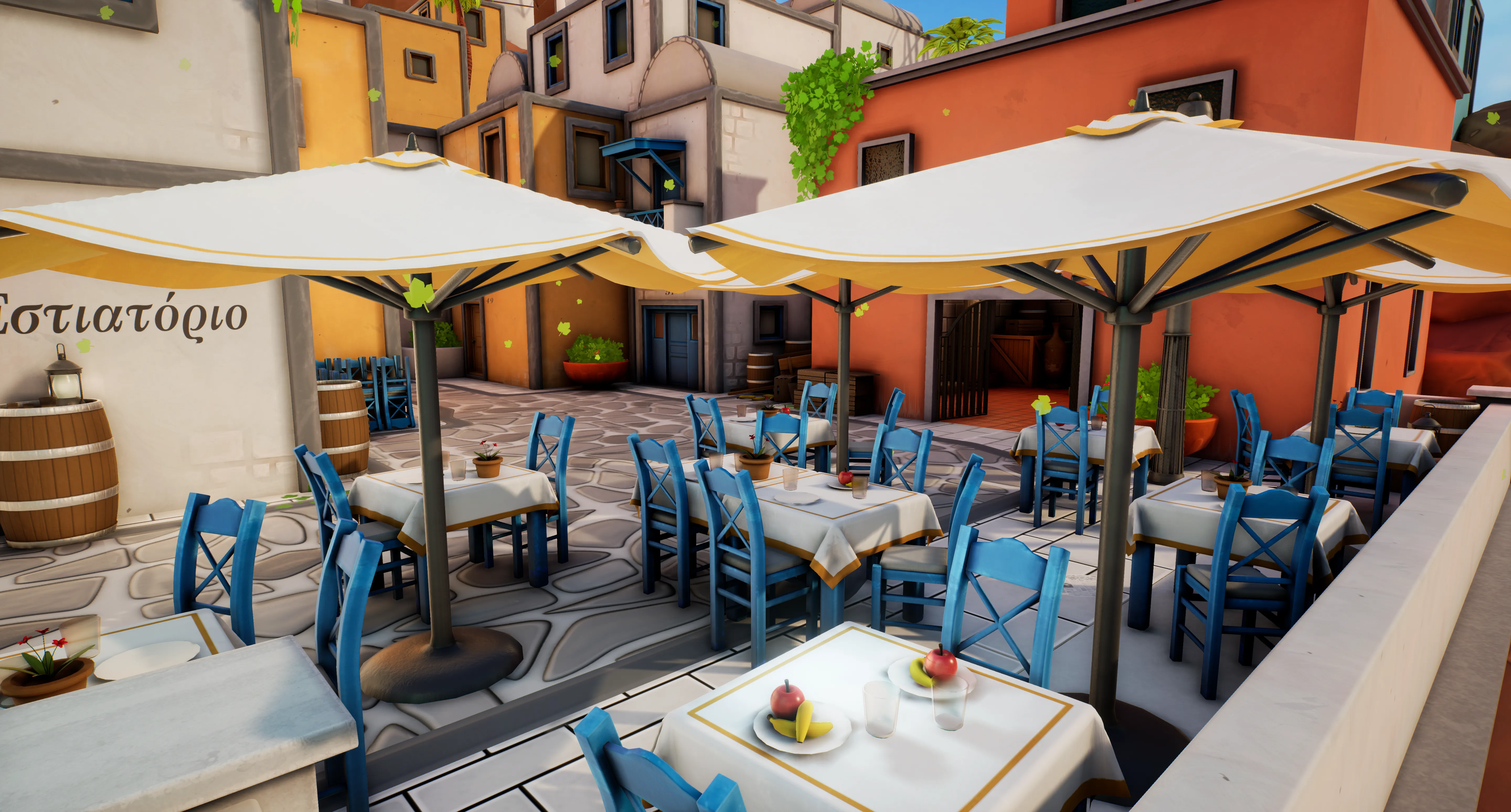Stylized Greek Island, image 3