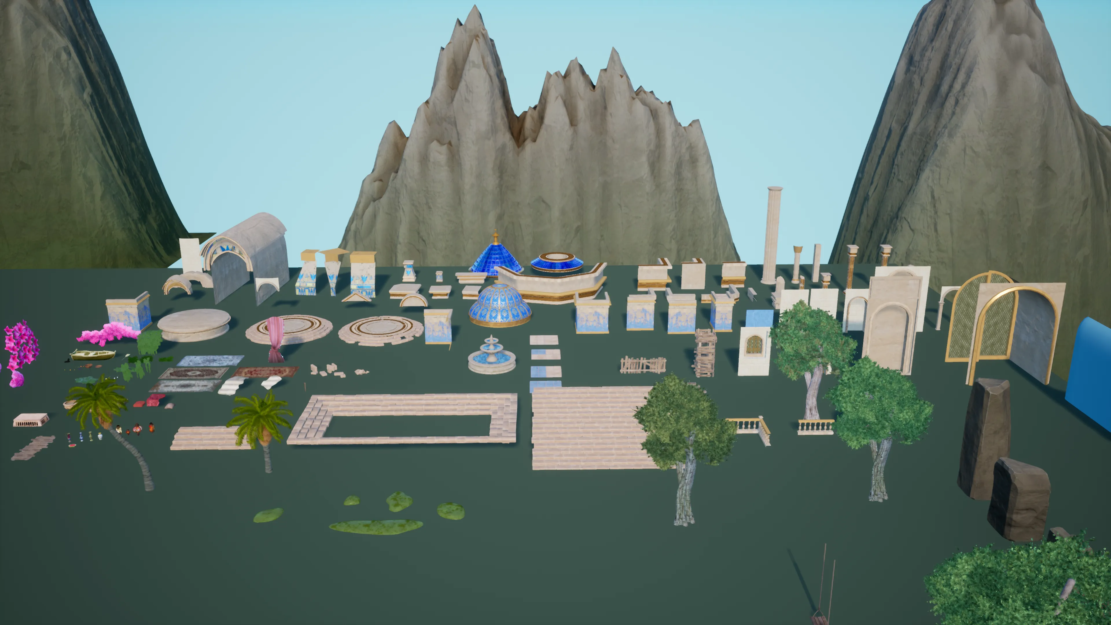 Stylized Paradise Gardens, image 15