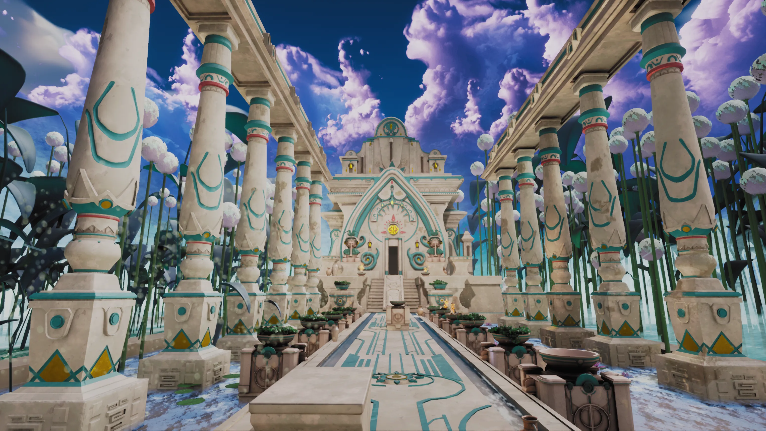 Stylized Ancient Temple, image 3